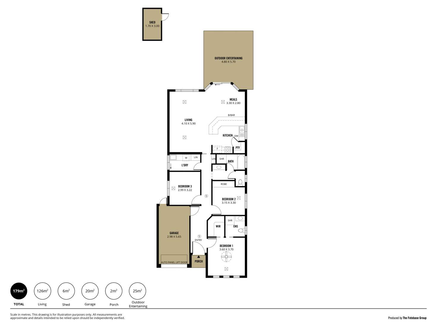 Floorplan of Homely house listing, 15 Oxford Avenue, Salisbury Heights SA 5109