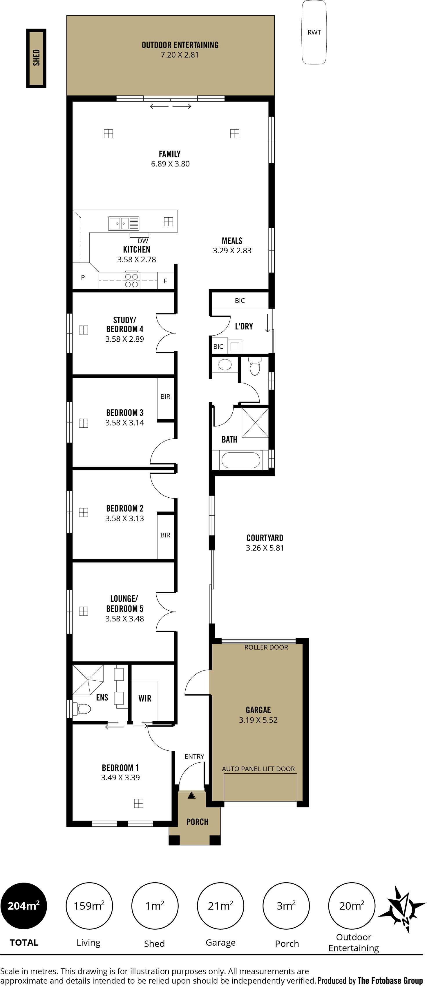 Floorplan of Homely house listing, 19 Innes Road, Windsor Gardens SA 5087