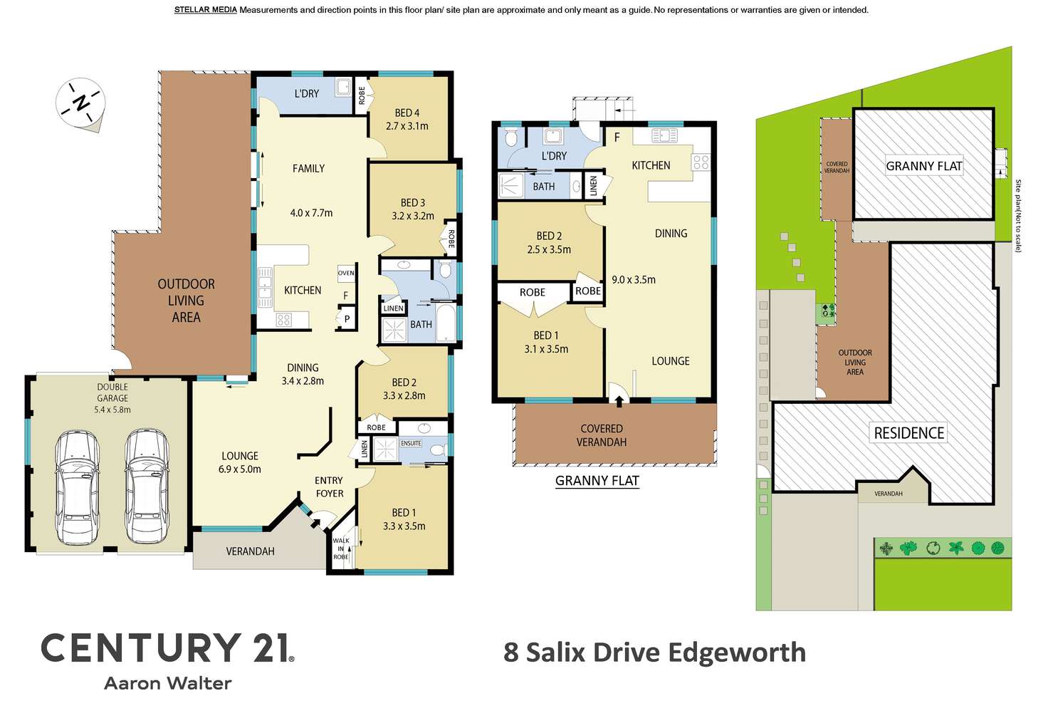 Floorplan of Homely house listing, 8 Salix Drive, Edgeworth NSW 2285