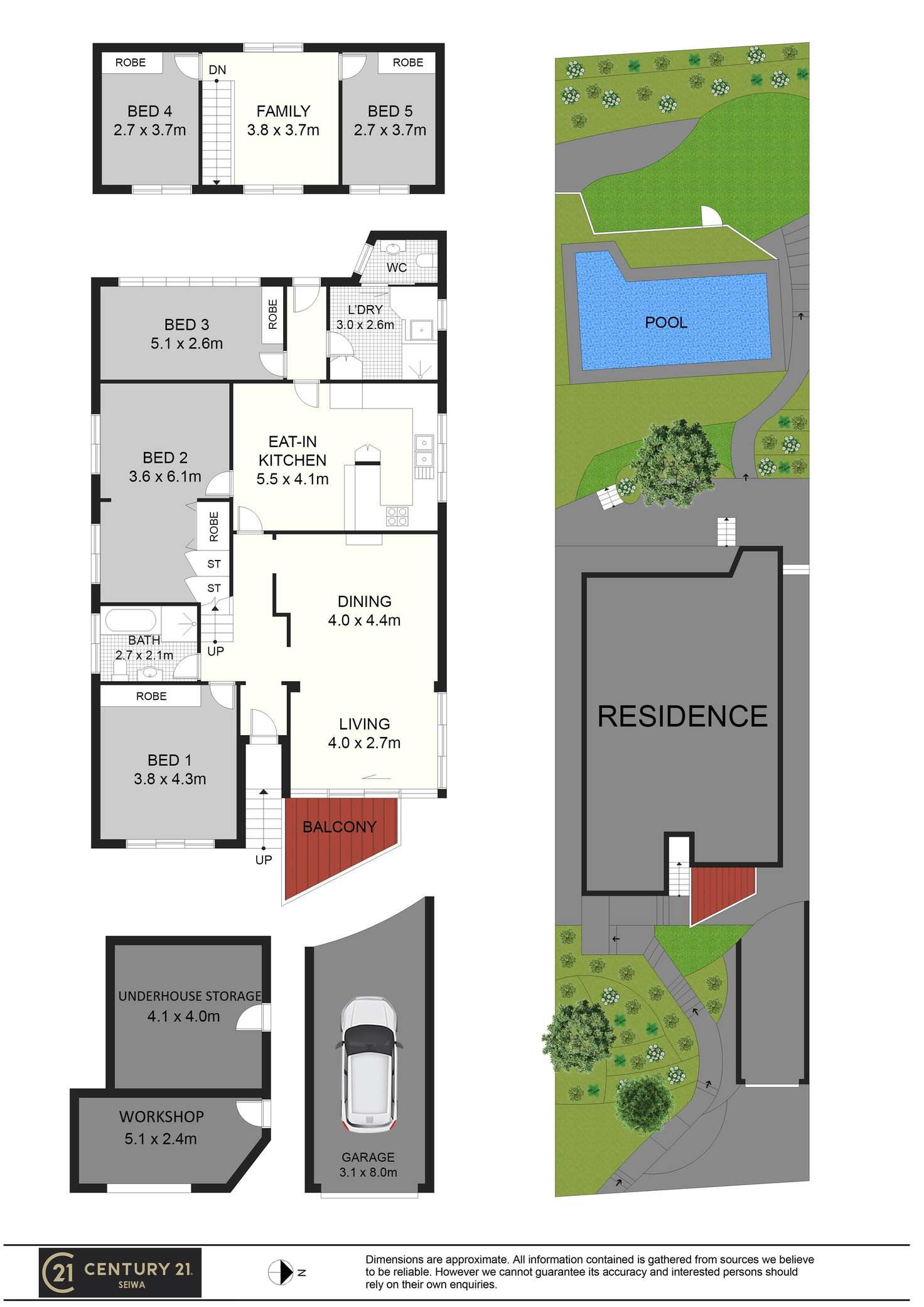 Floorplan of Homely house listing, 12 Avian Cres, Lane Cove NSW 2066