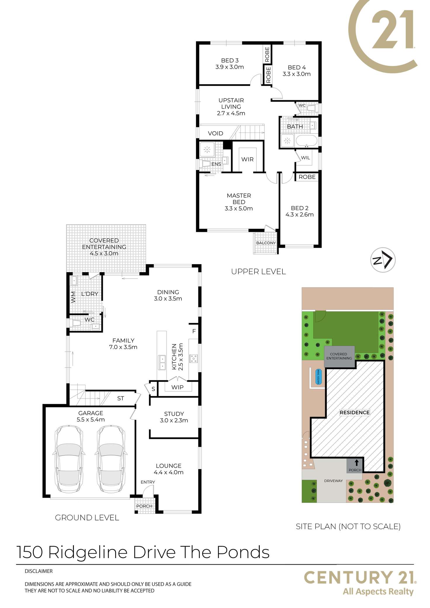 Floorplan of Homely house listing, 150 Ridgeline Drive, The Ponds NSW 2769
