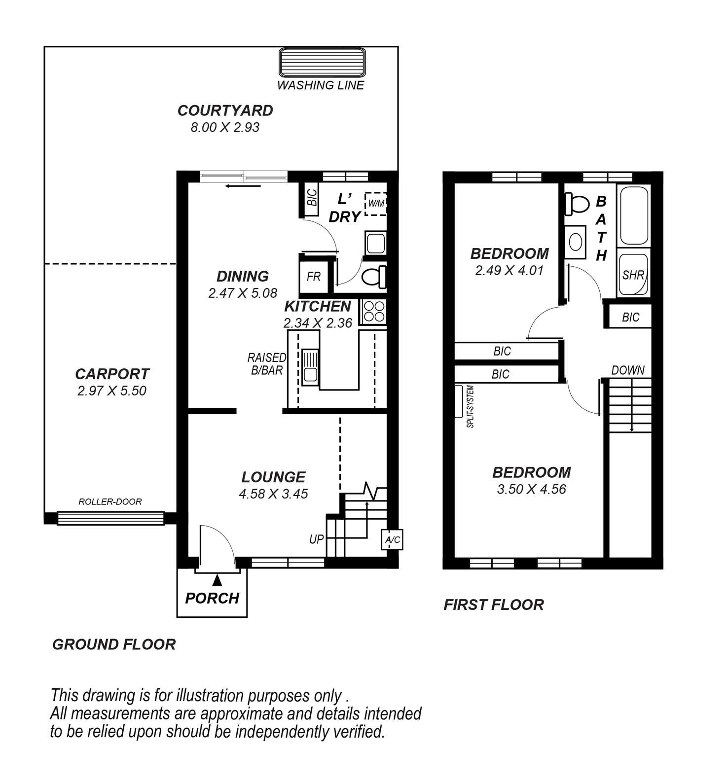 Floorplan of Homely townhouse listing, 3/36 Audrey Street, Ascot Park SA 5043