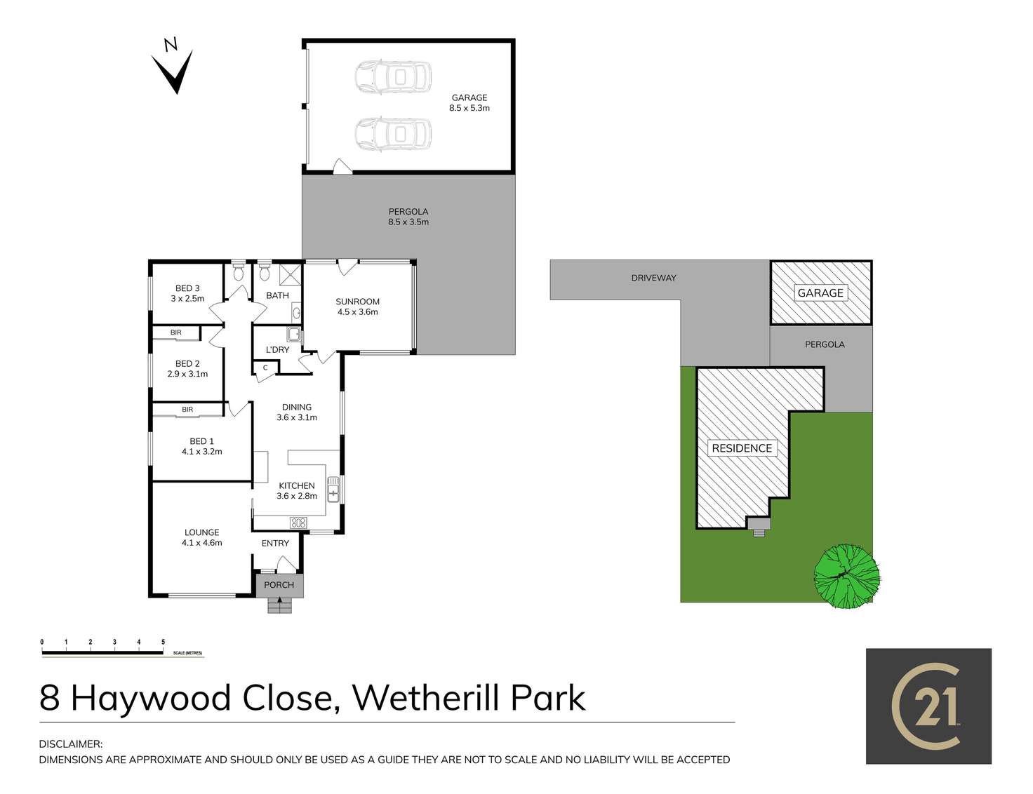 Floorplan of Homely house listing, 8 Haywood Close, Wetherill Park NSW 2164