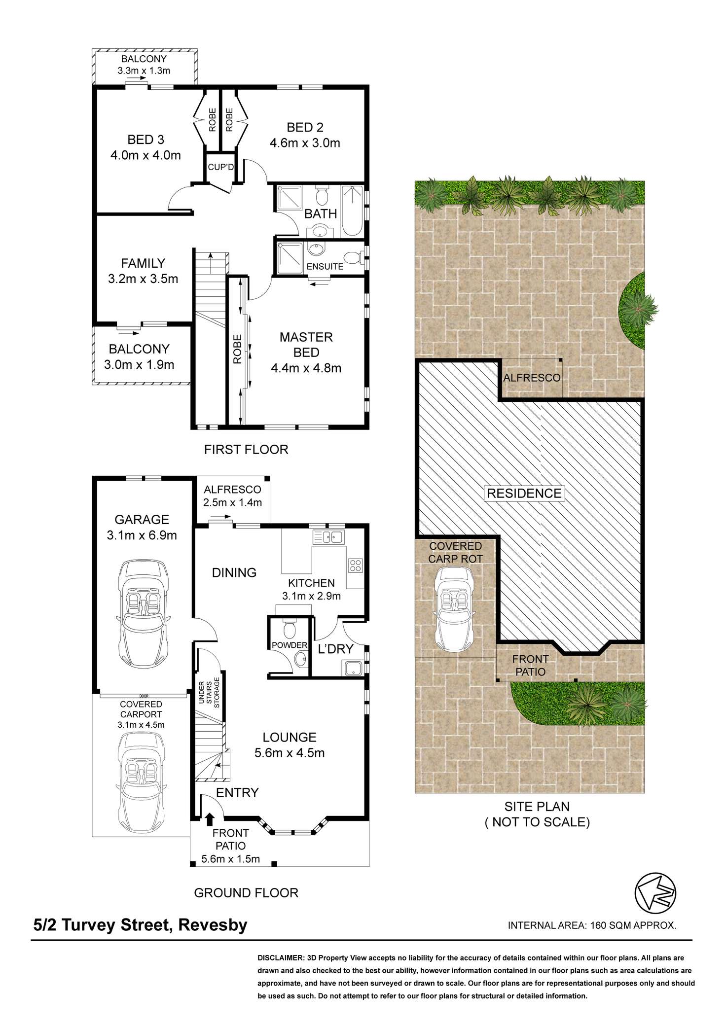 Floorplan of Homely townhouse listing, 5/2 Turvey Street, Padstow NSW 2211