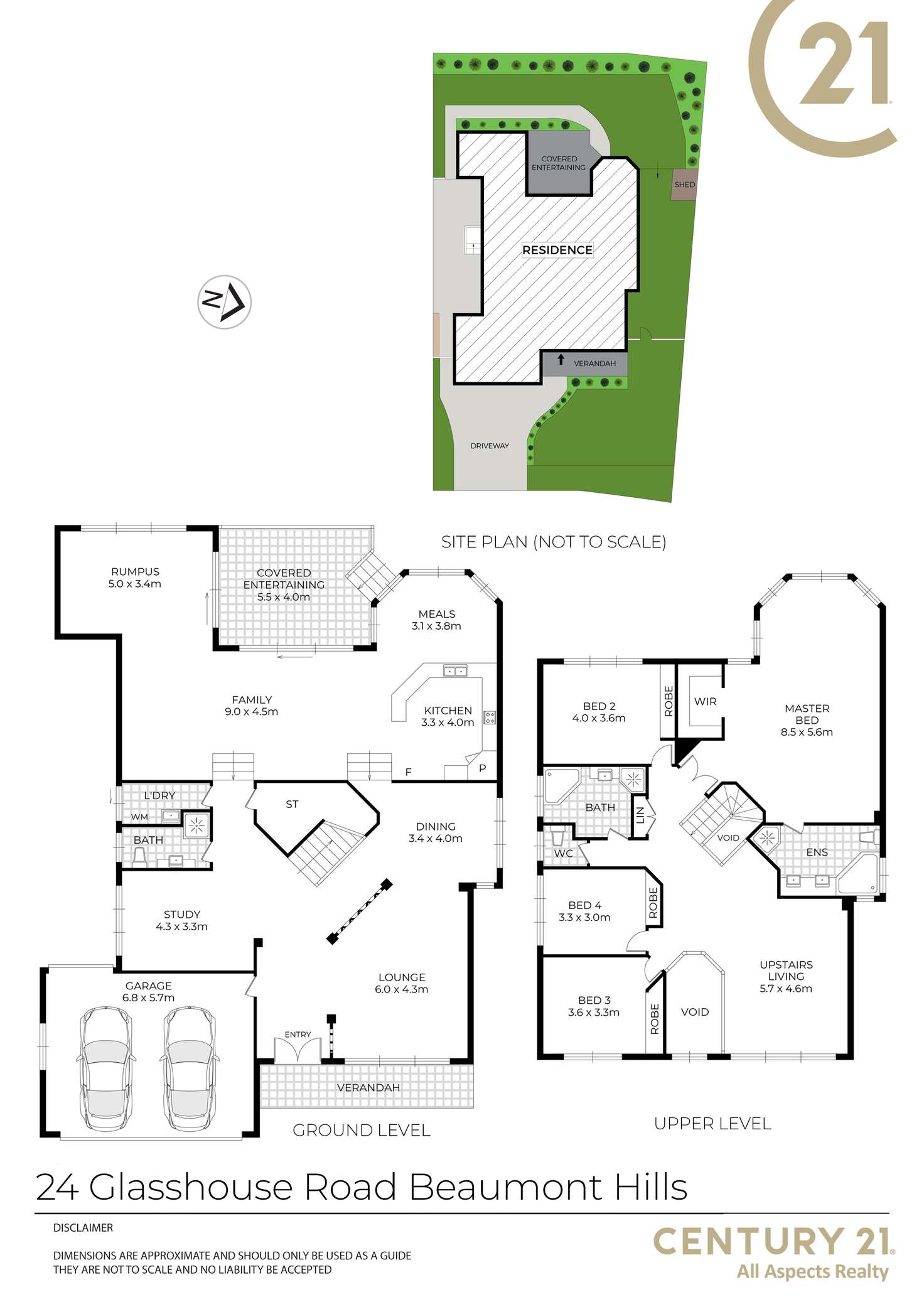 Floorplan of Homely house listing, 24 Glasshouse Road, Beaumont Hills NSW 2155