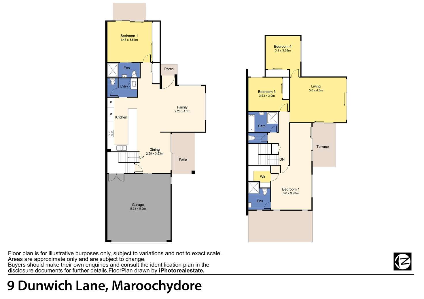 Floorplan of Homely house listing, 9 Dunwich Lane, Maroochydore QLD 4558