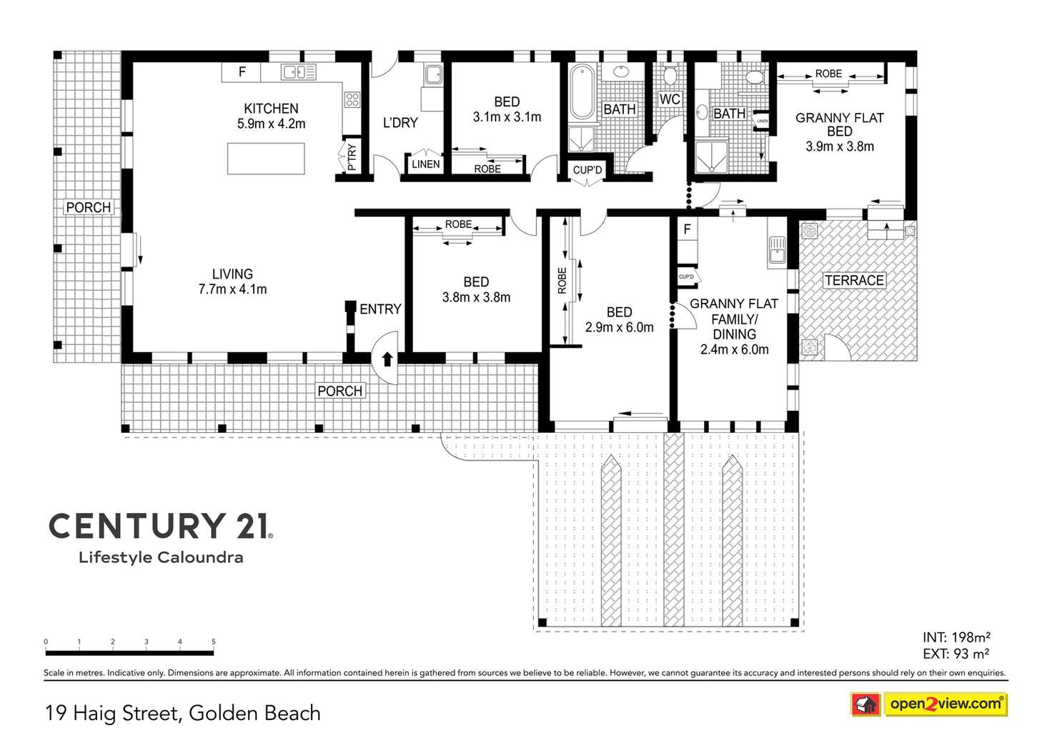 Floorplan of Homely house listing, 19 Haig Street, Golden Beach QLD 4551