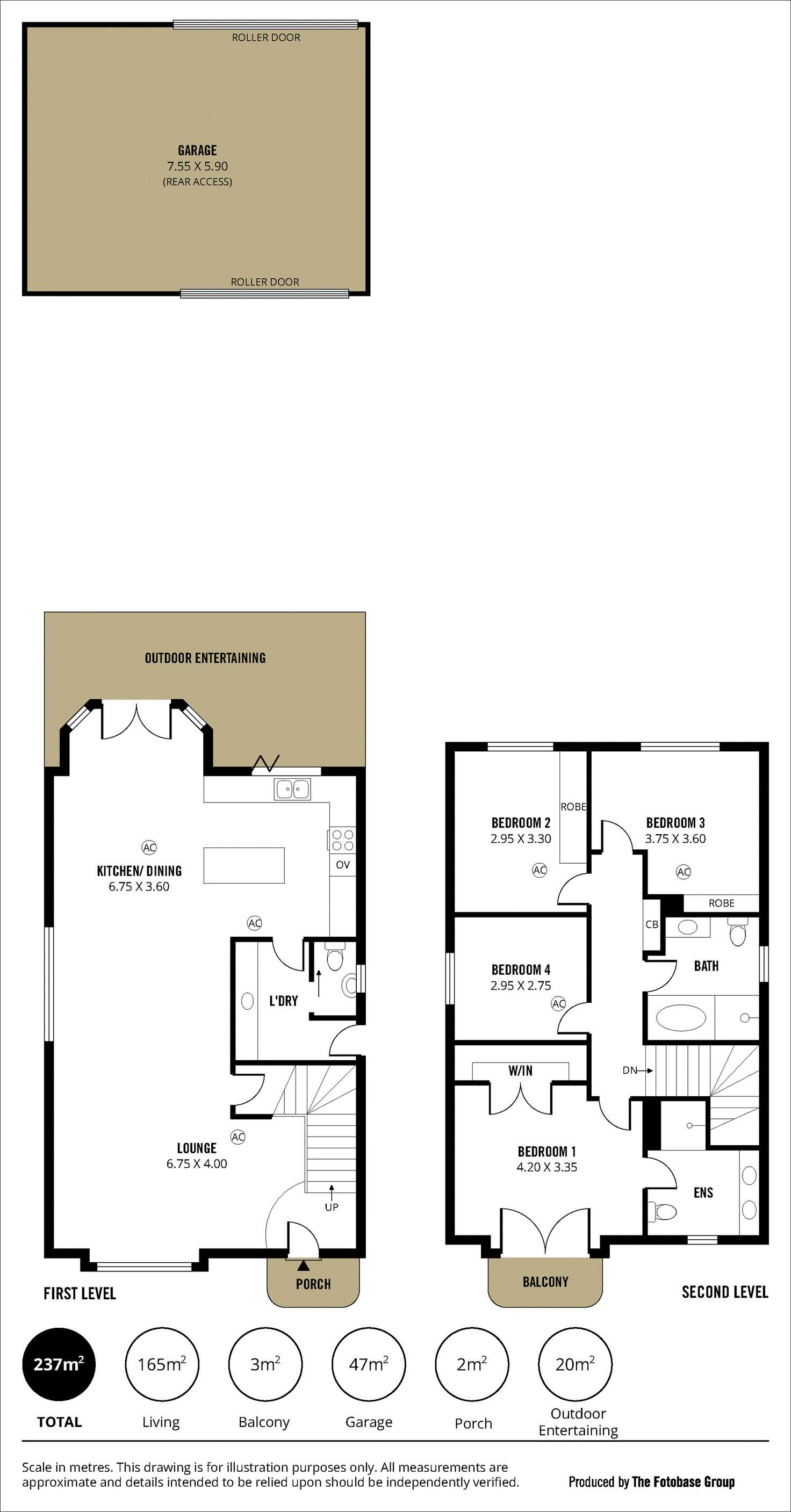 Floorplan of Homely house listing, 3A Pier Street, Glenelg SA 5045