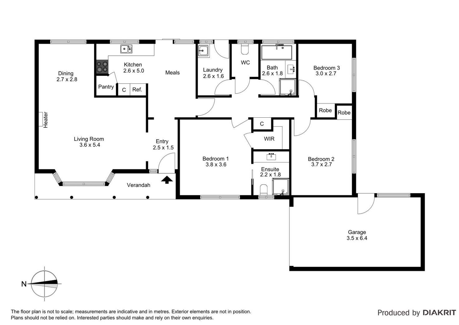 Floorplan of Homely unit listing, 4/73 Victoria Street, Hastings VIC 3915