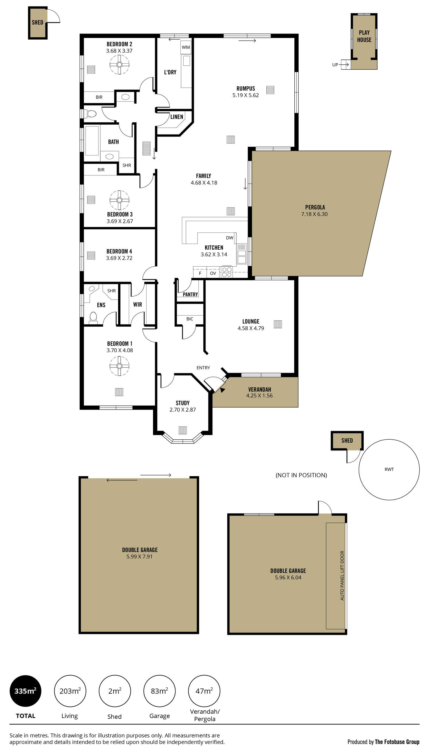 Floorplan of Homely house listing, 12a Murrays Hill Road, Coromandel Valley SA 5051