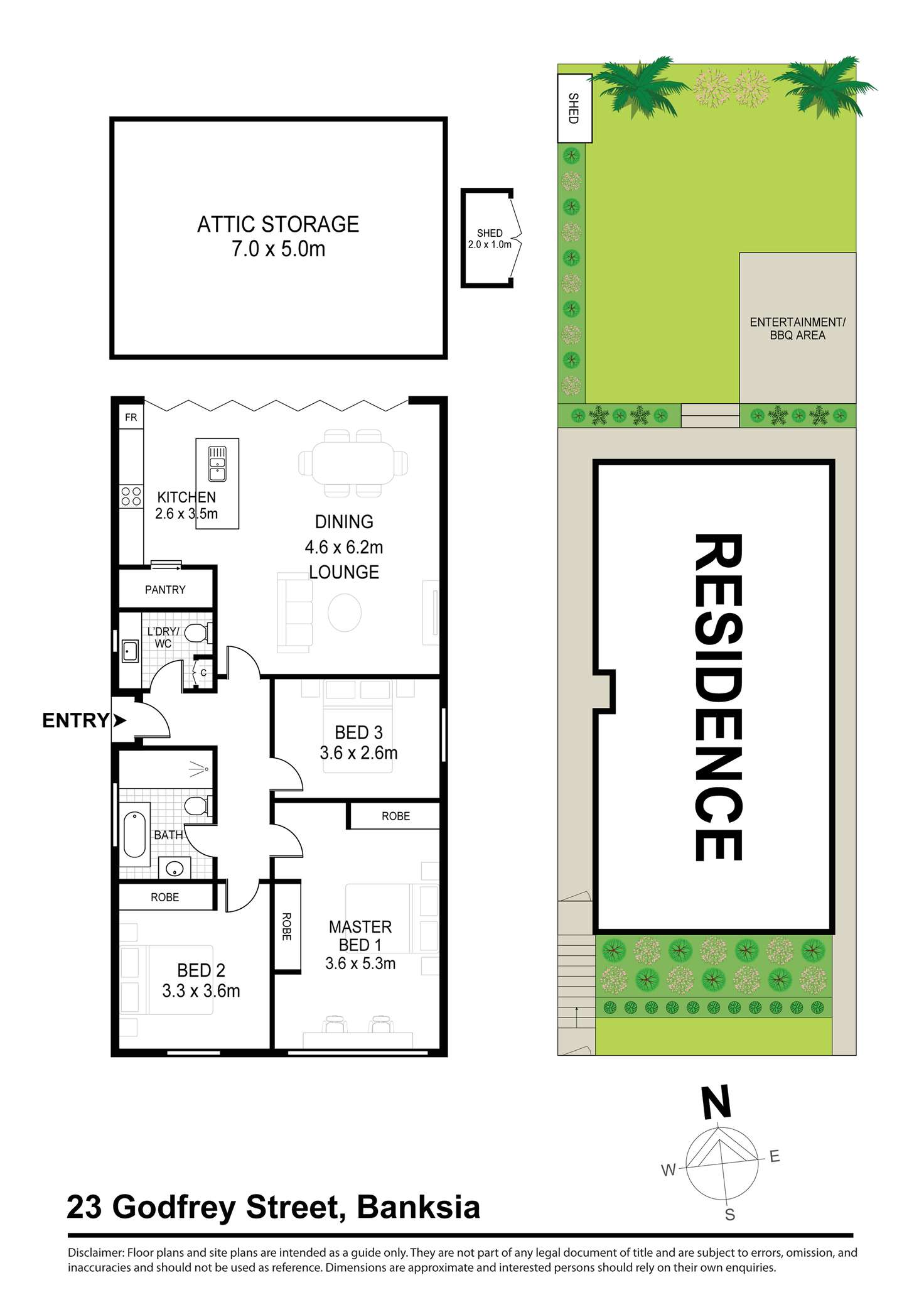 Floorplan of Homely house listing, 23 Godfrey St, Banksia NSW 2216