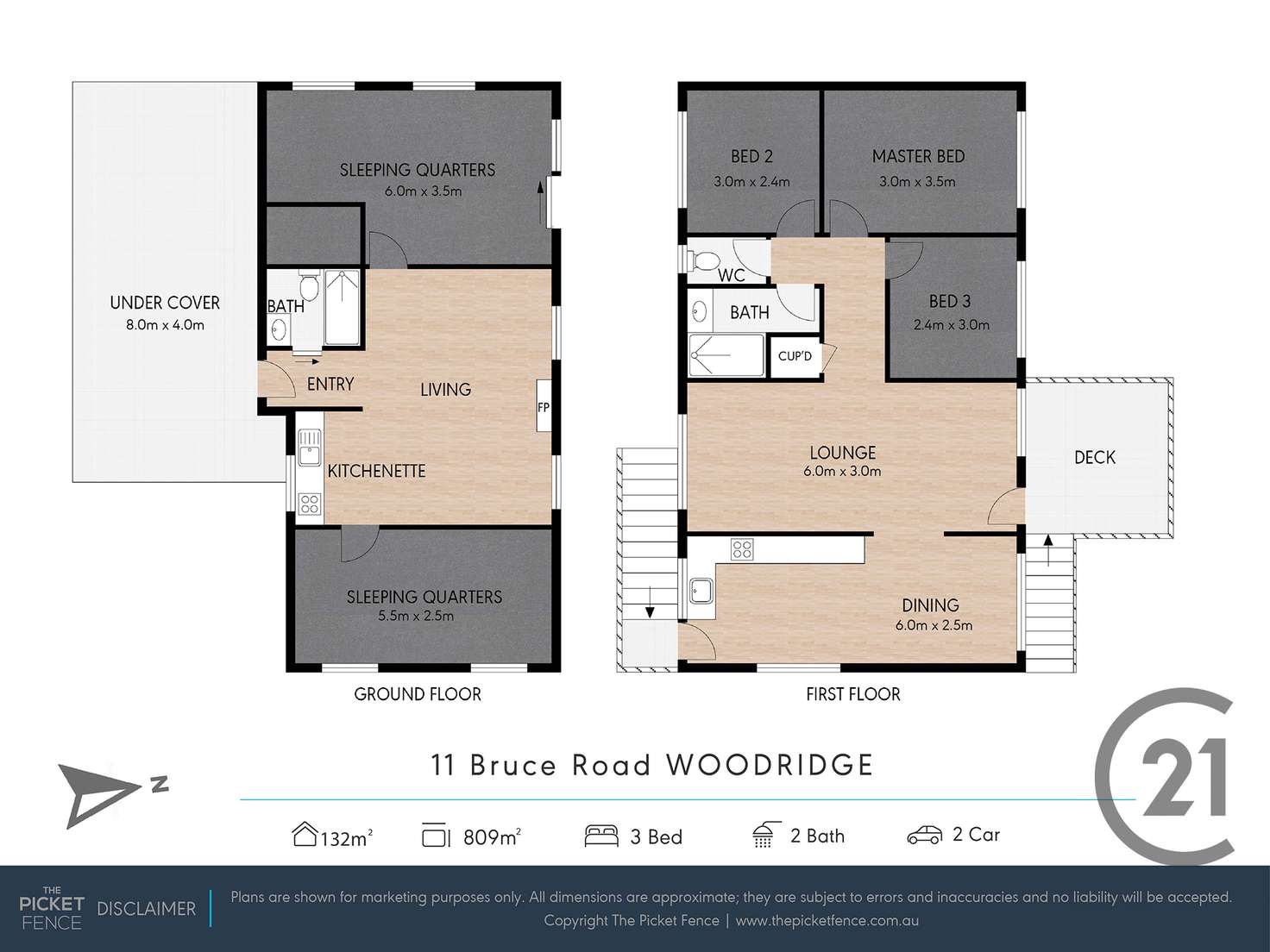 Floorplan of Homely house listing, 11 Bruce Road, Woodridge QLD 4114