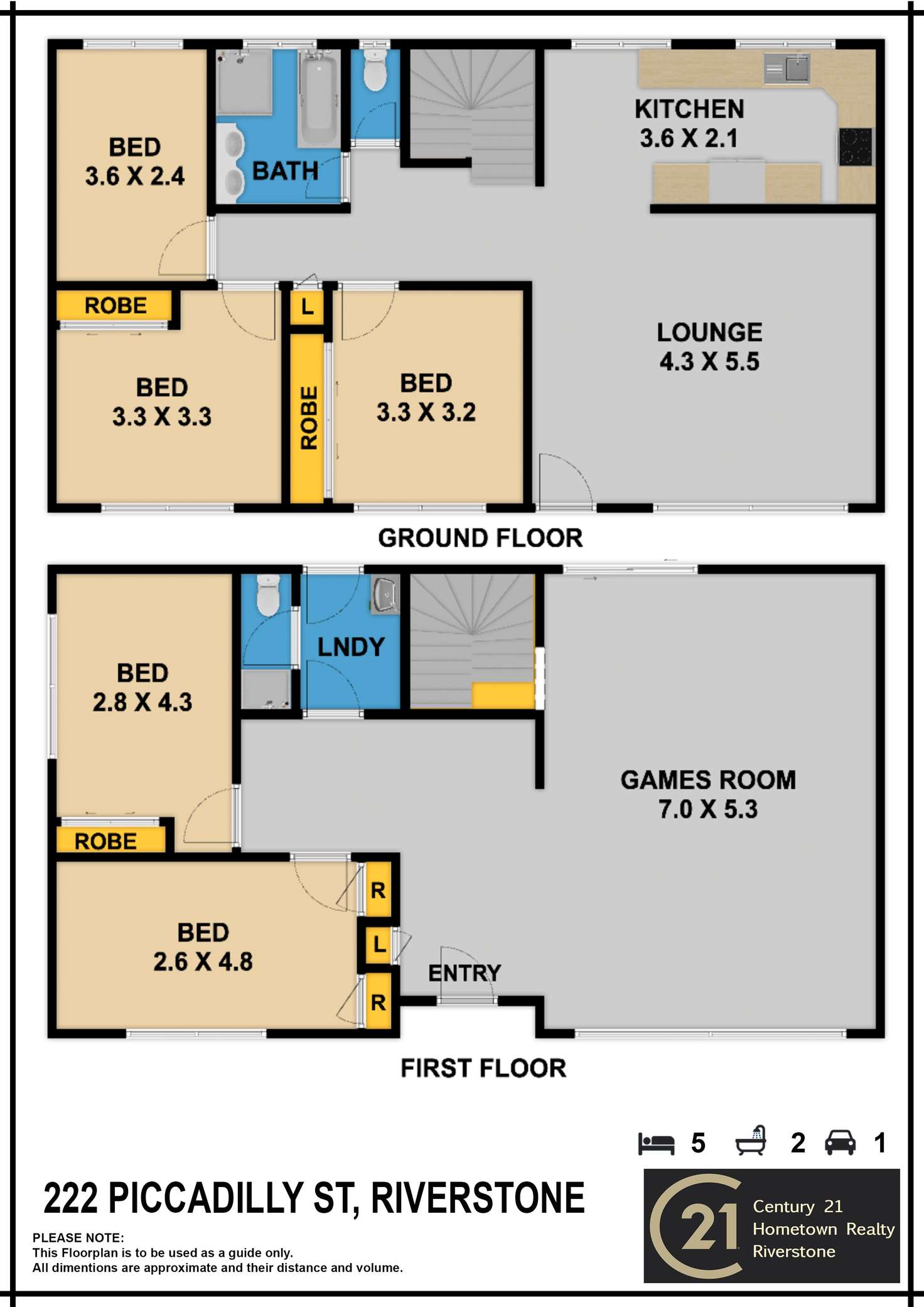 Floorplan of Homely house listing, 222 Piccadilly Street, Riverstone NSW 2765