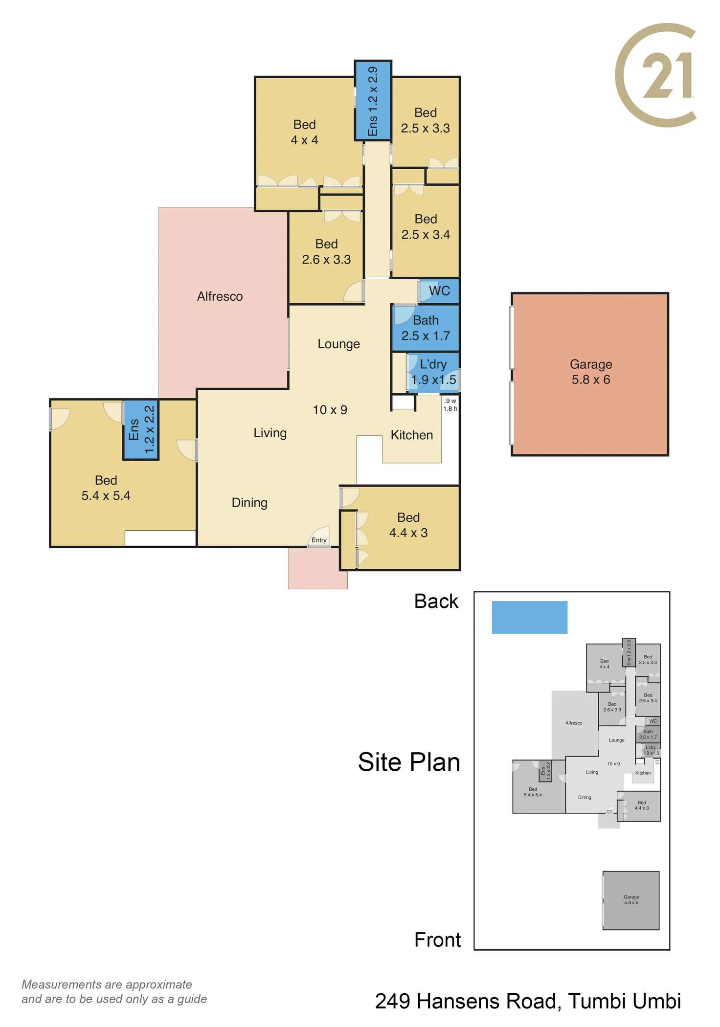 Floorplan of Homely house listing, 249 Hansens Road, Tumbi Umbi NSW 2261