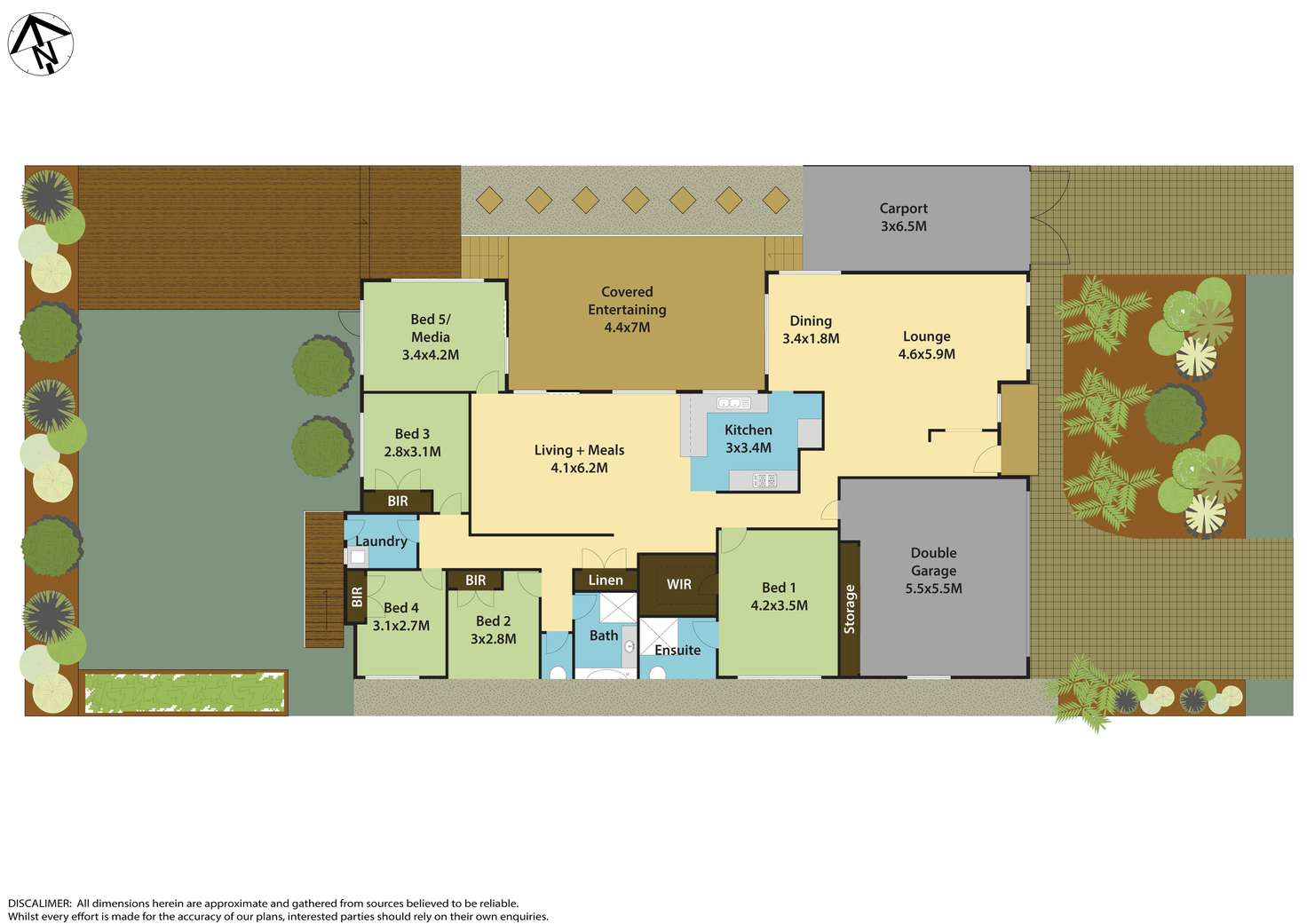 Floorplan of Homely house listing, 20 Aquamarine Street, Quakers Hill NSW 2763