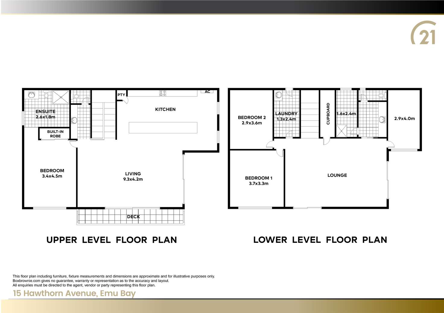 Floorplan of Homely house listing, 15 Hawthorn Avenue, Emu Bay SA 5223