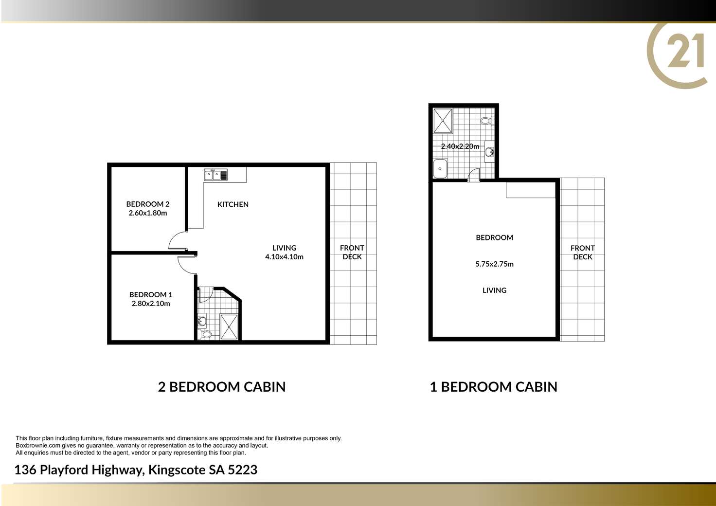 Floorplan of Homely house listing, 136 Playford Highway, Kingscote SA 5223