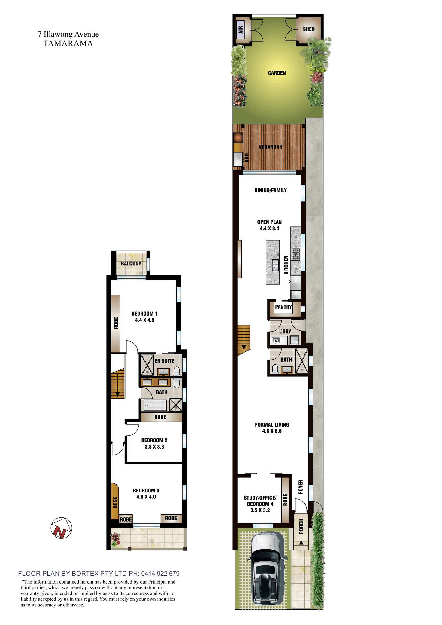 Floorplan of Homely house listing, 7 Illawong Avenue, Tamarama NSW 2026