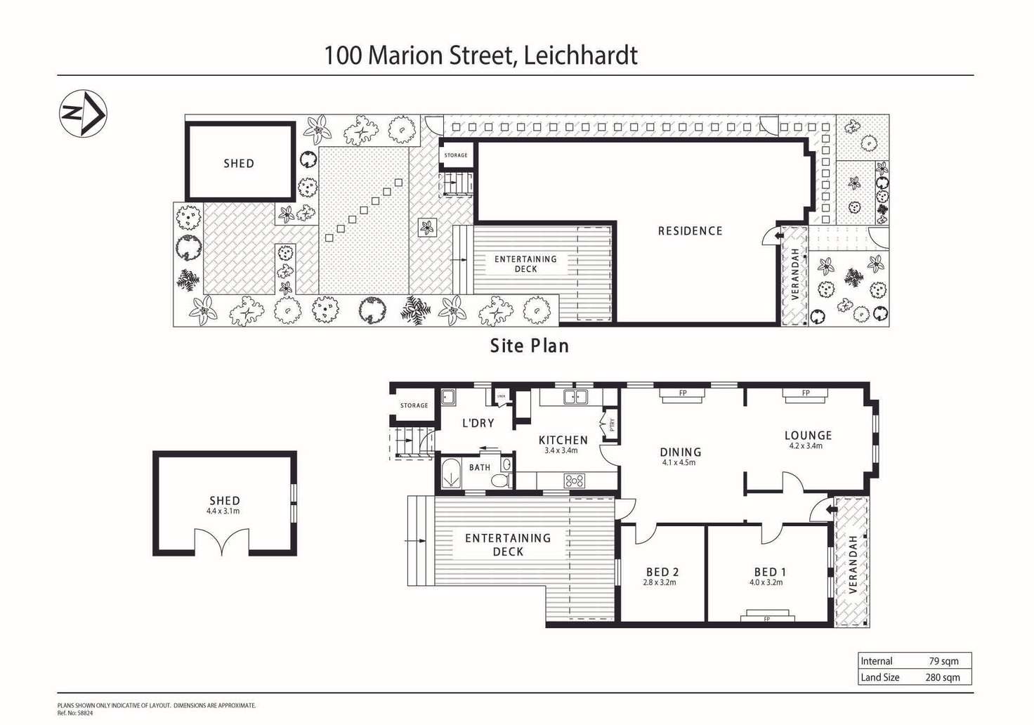 Floorplan of Homely house listing, 100 Marion Street, Leichhardt NSW 2040