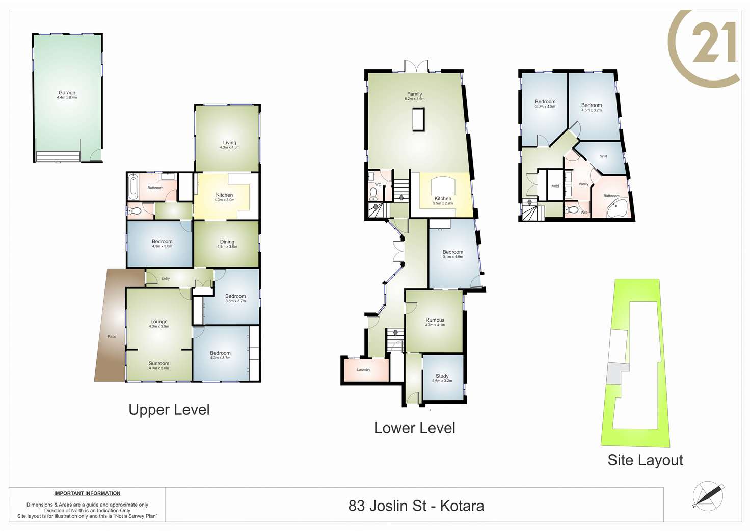 Floorplan of Homely house listing, 83 Joslin Street, Kotara NSW 2289