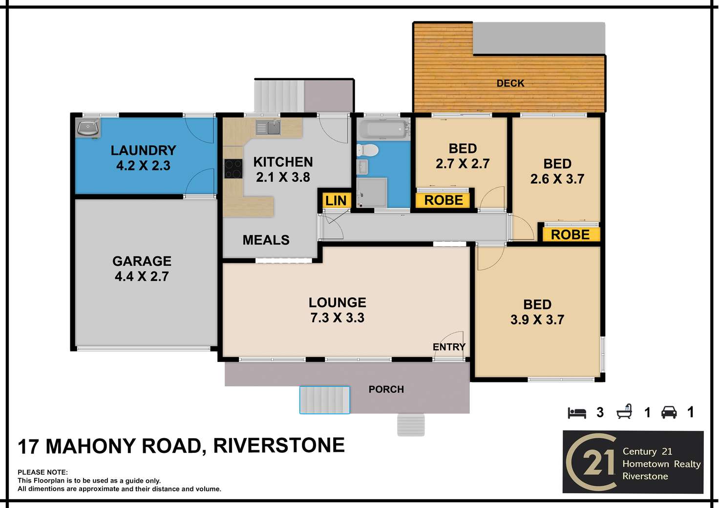 Floorplan of Homely house listing, 17 Mahony Road, Riverstone NSW 2765