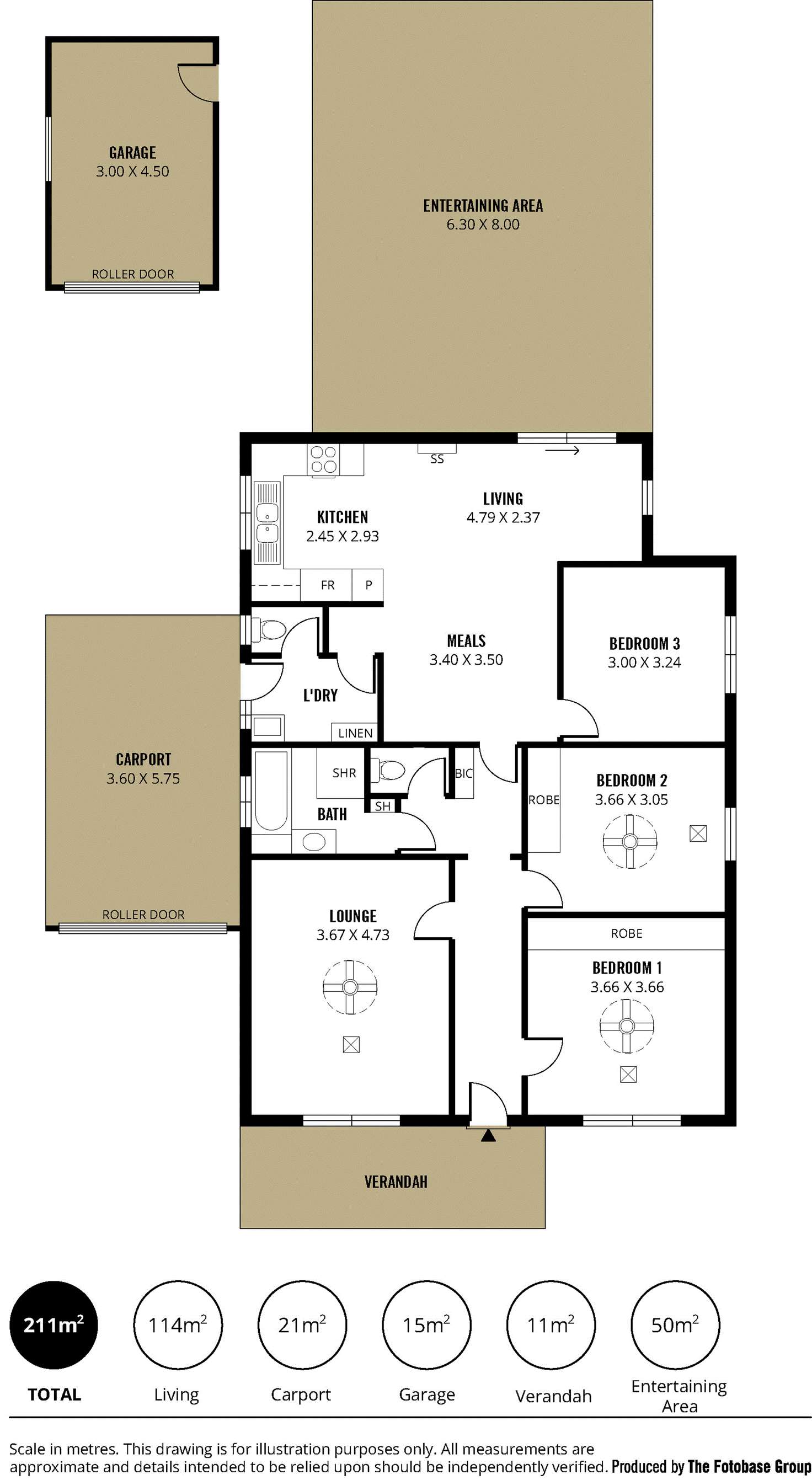 Floorplan of Homely house listing, 73 Maple Avenue, Royal Park SA 5014