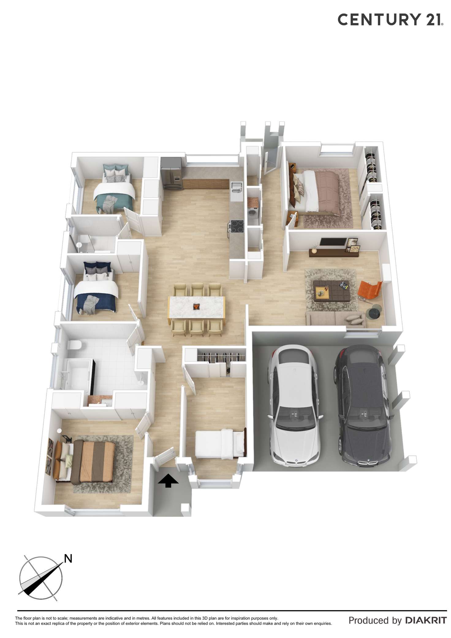Floorplan of Homely house listing, 4 Bruce Court, Pakenham VIC 3810