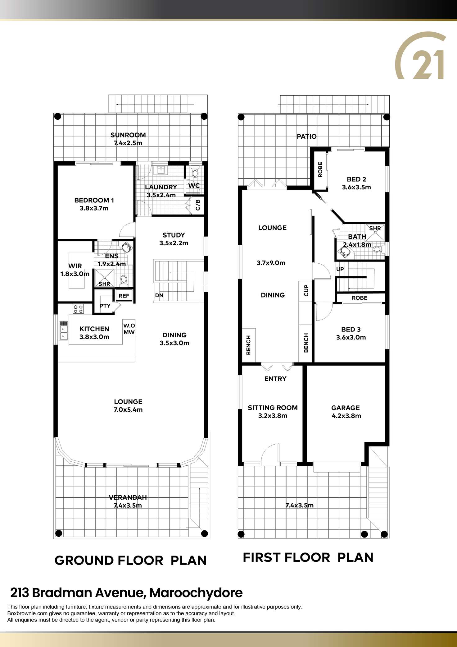 Floorplan of Homely house listing, 213 Bradman Avenue, Maroochydore QLD 4558