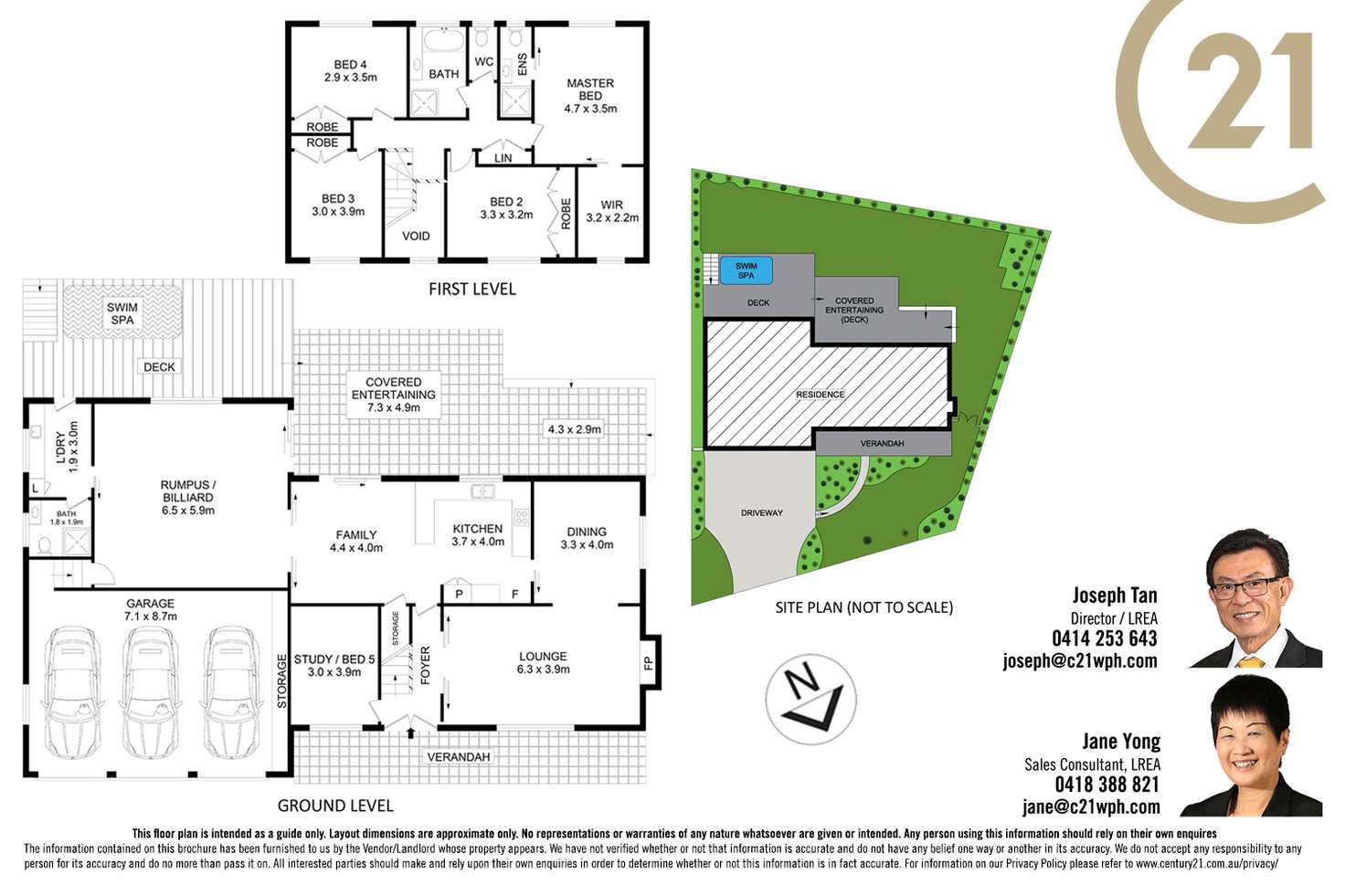 Floorplan of Homely house listing, 6 Lacebark Way, Castle Hill NSW 2154