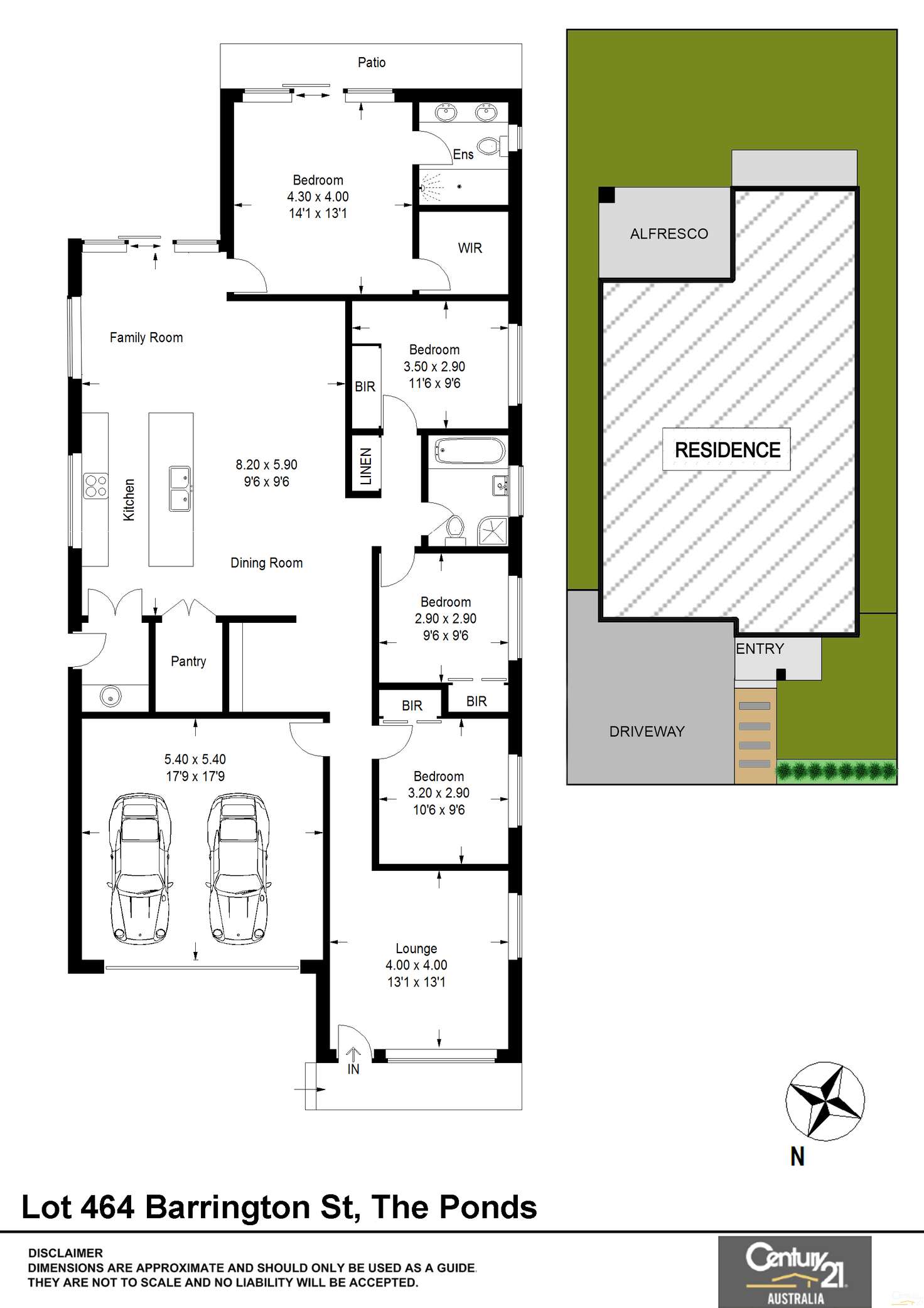 Floorplan of Homely house listing, 38 Barrington Street, The Ponds NSW 2769