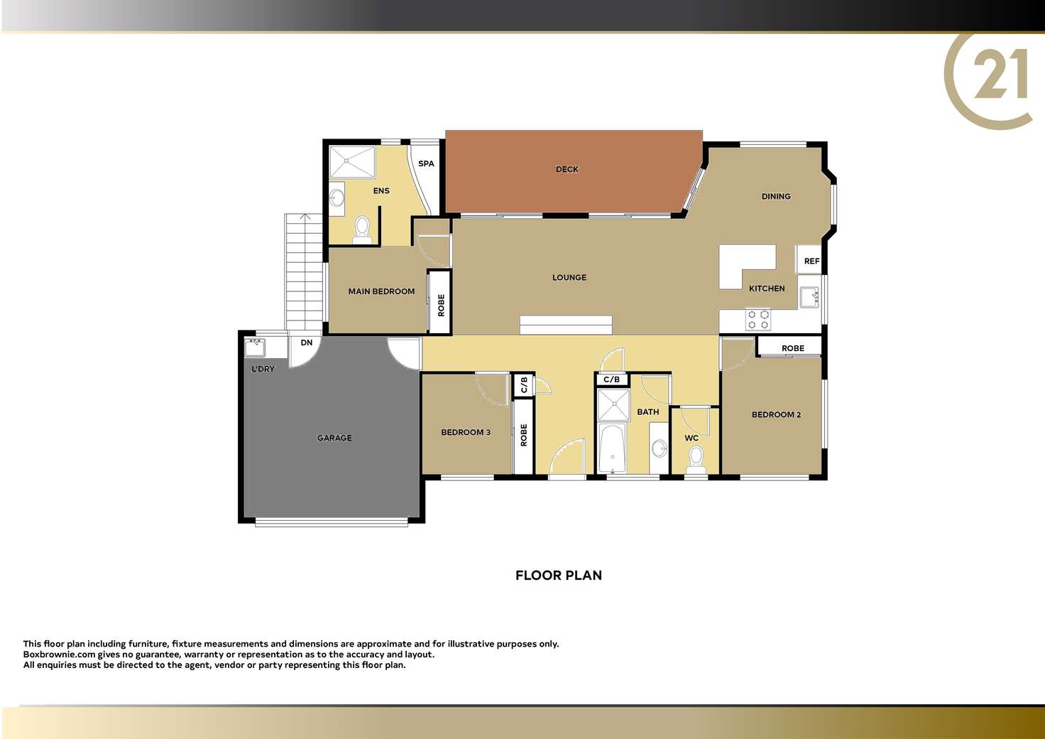 Floorplan of Homely house listing, 48 Lemon Grove Place, Rosemount QLD 4560