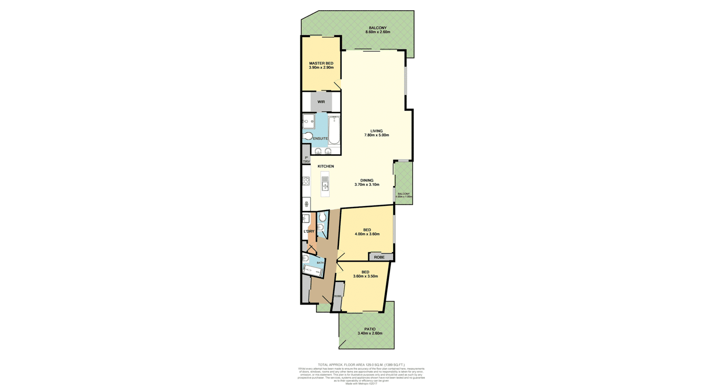 Floorplan of Homely unit listing, 11/10 Anzac Avenue, Maroochydore QLD 4558