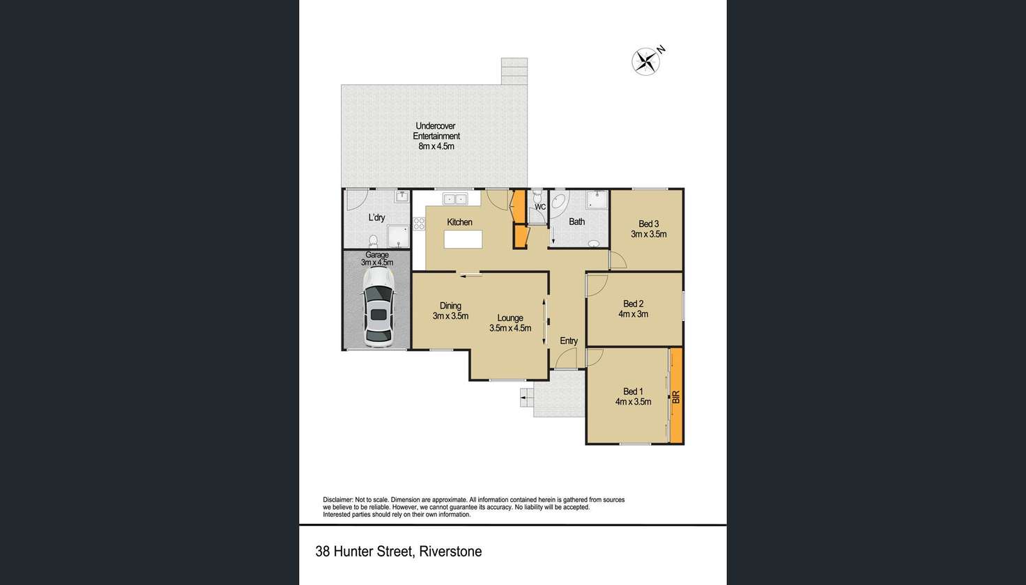 Floorplan of Homely house listing, 38 Hunter Street, Riverstone NSW 2765