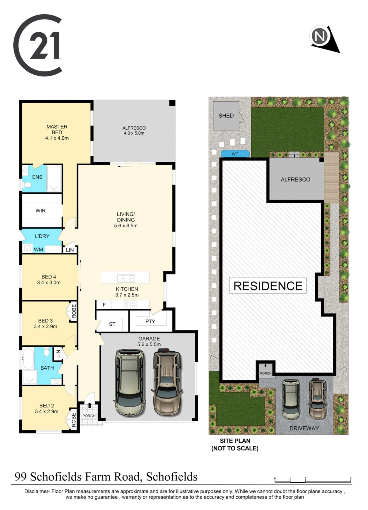 Floorplan of Homely house listing, 99 Schofields Farm Road, Schofields NSW 2762