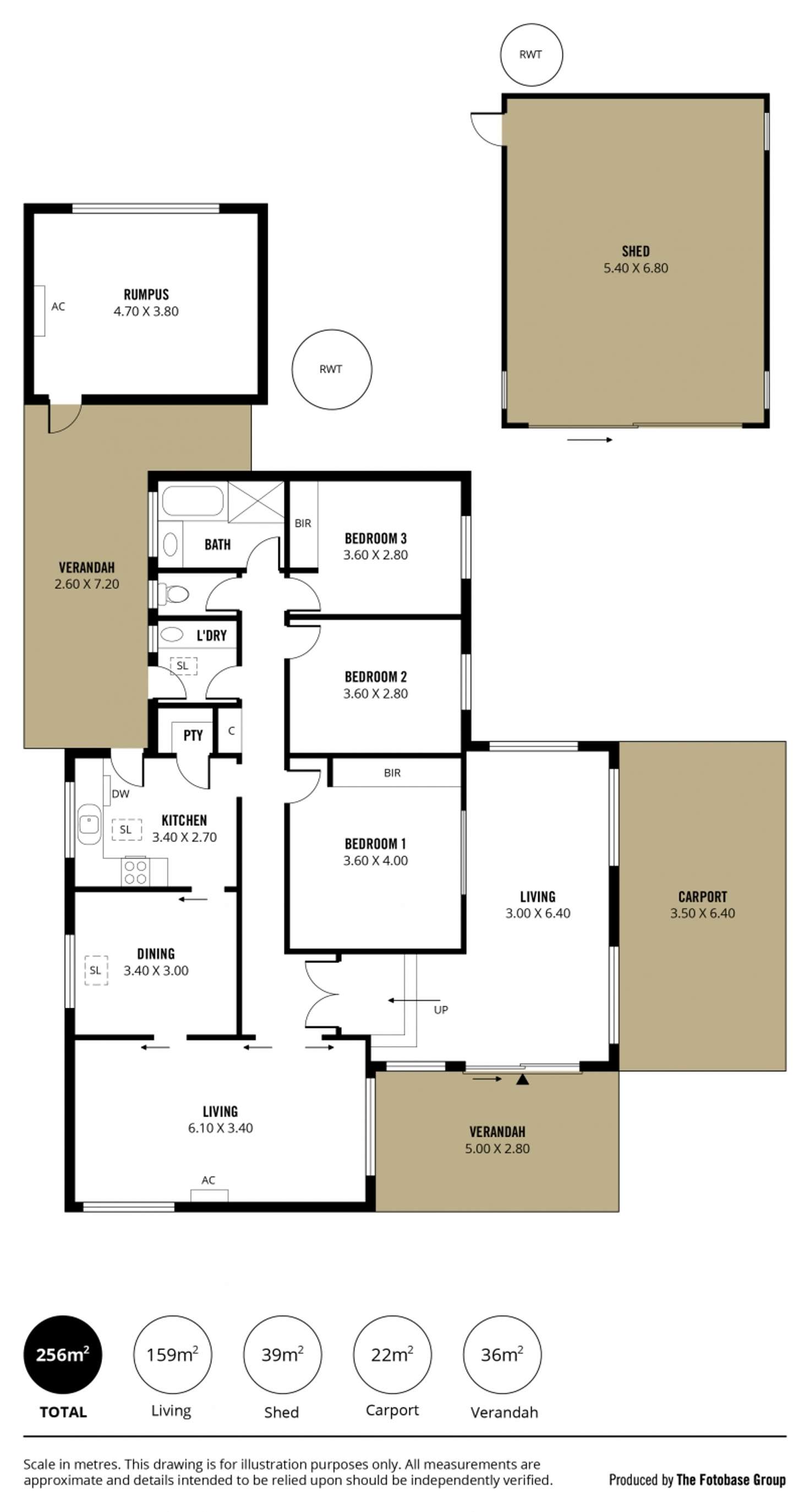 Floorplan of Homely house listing, 39 Gertrude Street, Morphett Vale SA 5162