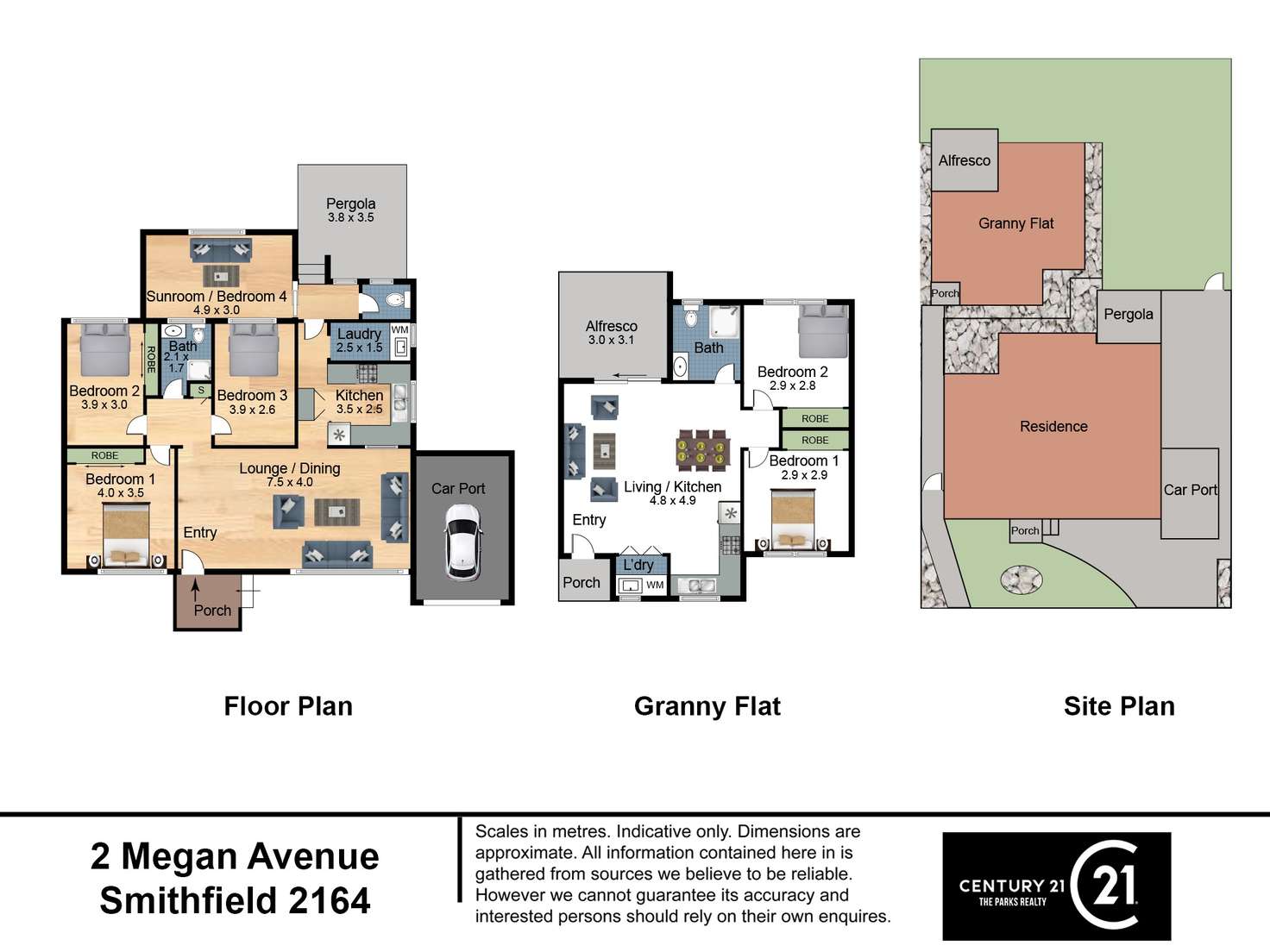 Floorplan of Homely house listing, 2 Megan Avenue, Smithfield NSW 2164