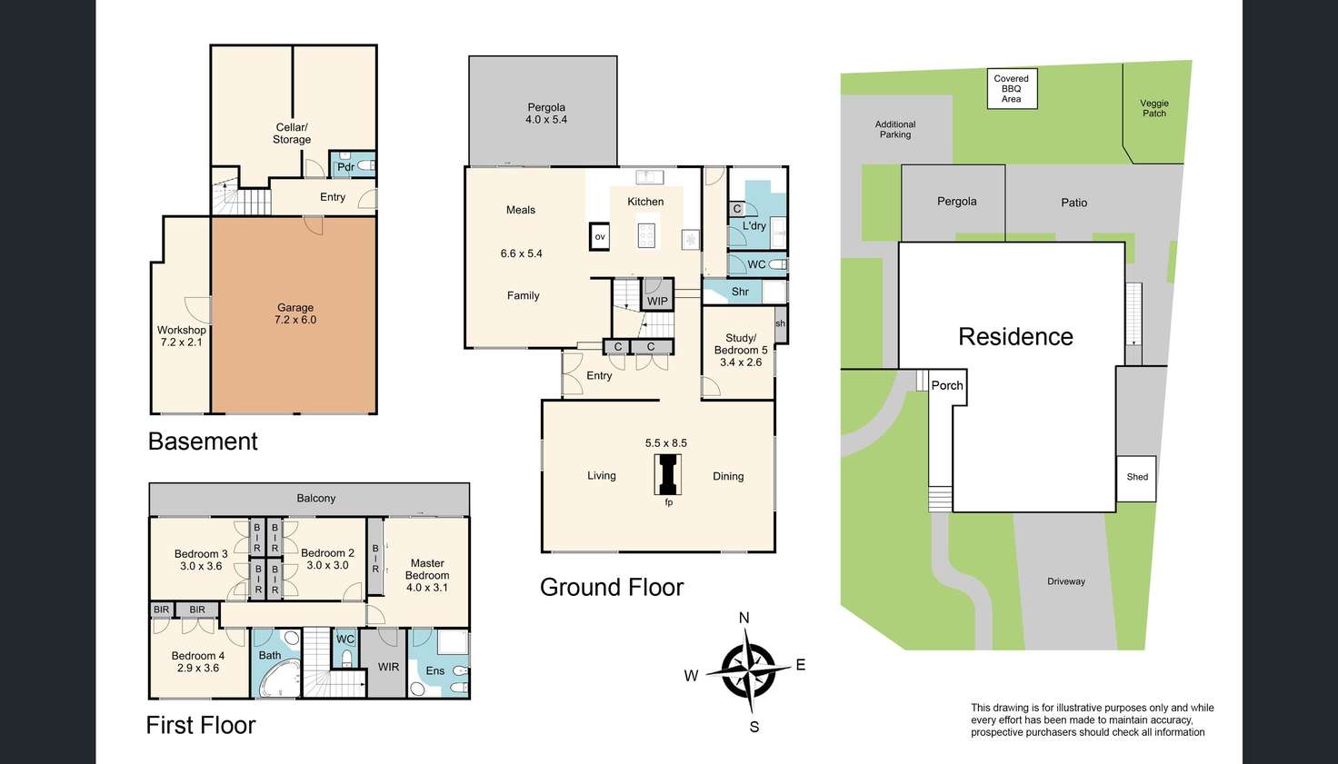 Floorplan of Homely house listing, 23 Christopher Court, Clarinda VIC 3169