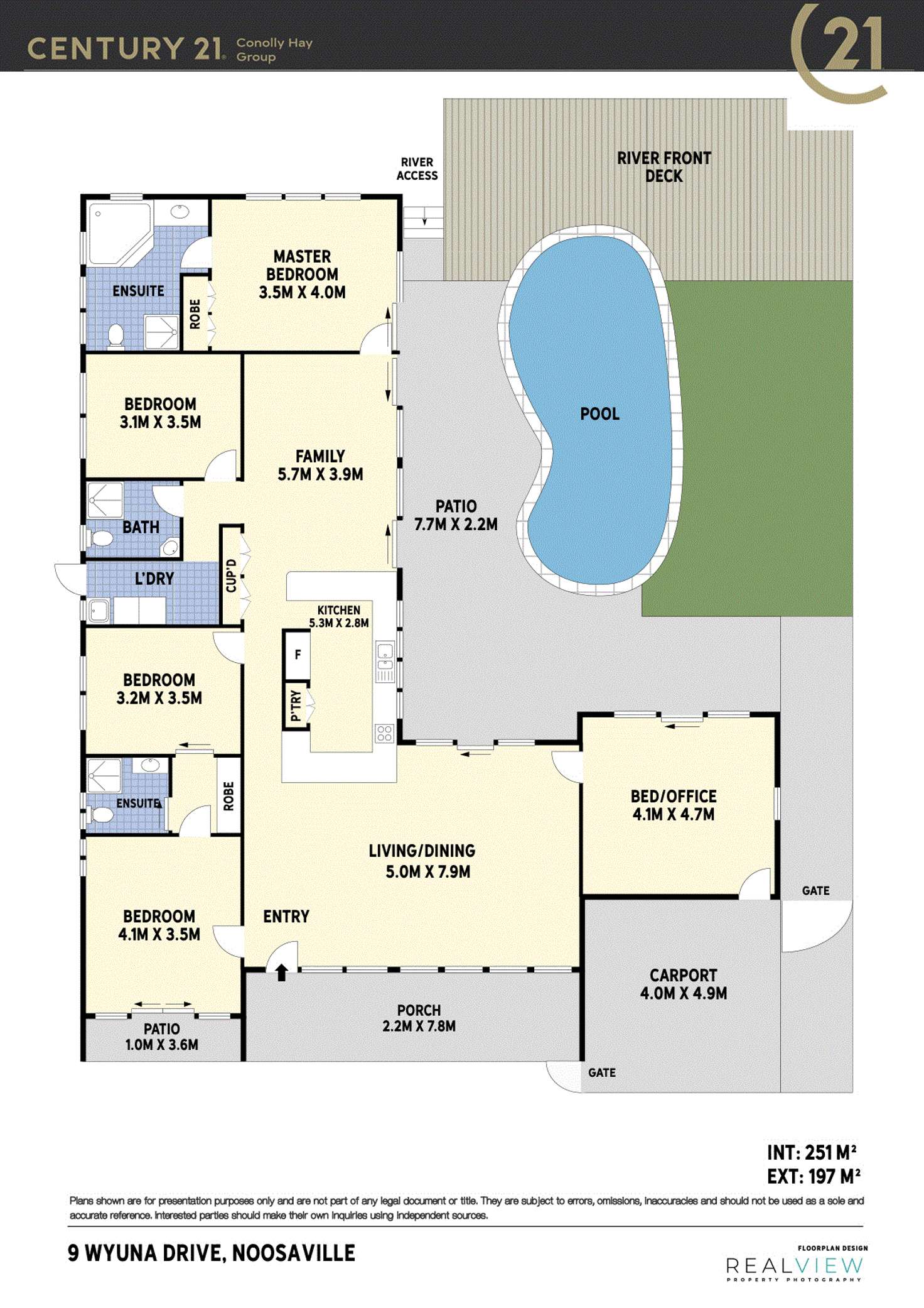 Floorplan of Homely house listing, 9 Wyuna Drive, Noosaville QLD 4566