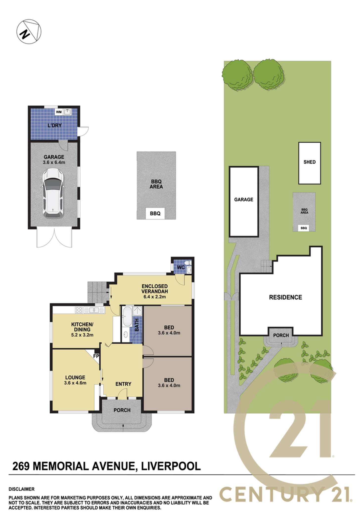 Floorplan of Homely house listing, 269 Memorial Avenue, Liverpool NSW 2170