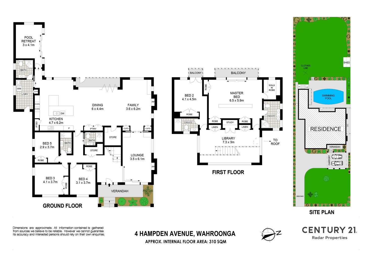 Floorplan of Homely house listing, 4 Hampden Avenue, Wahroonga NSW 2076
