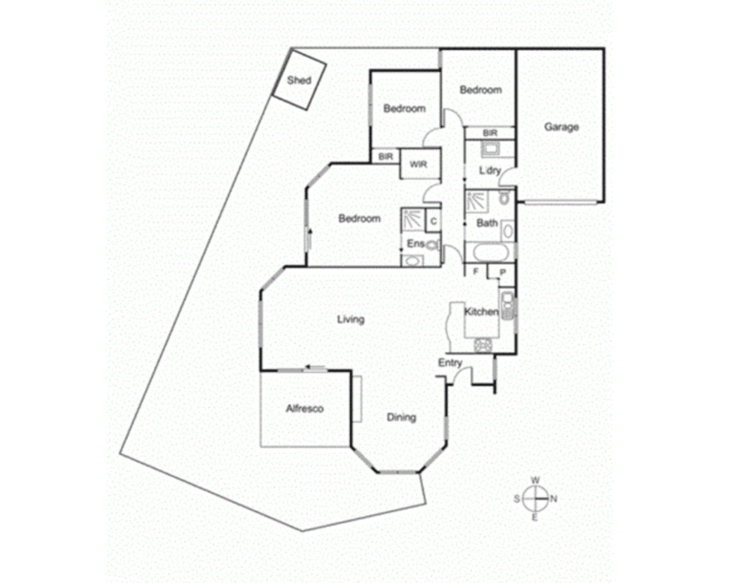 Floorplan of Homely unit listing, 2/51 Leonard Close, Clarinda VIC 3169