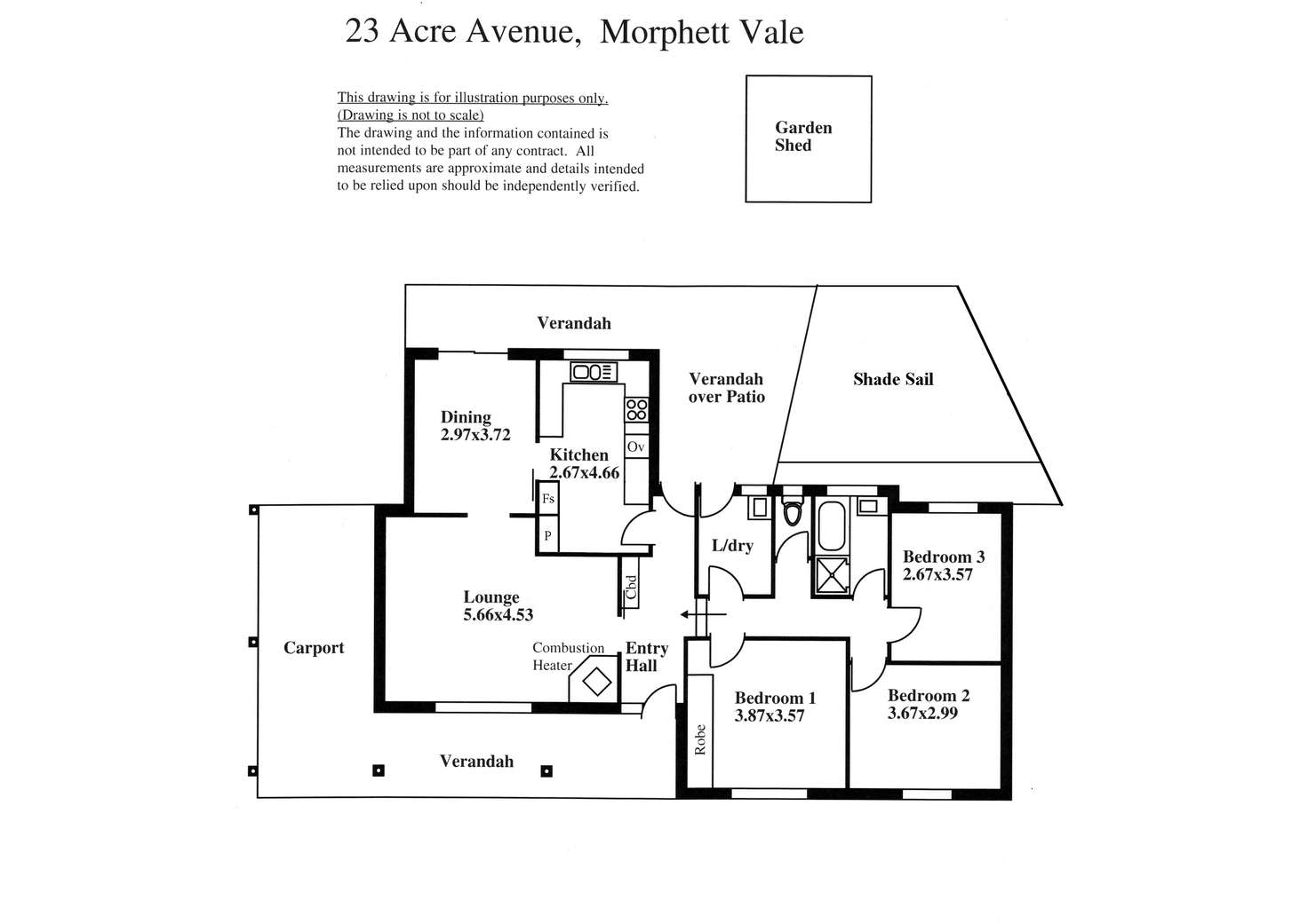 Floorplan of Homely house listing, 23 Acre Avenue, Morphett Vale SA 5162