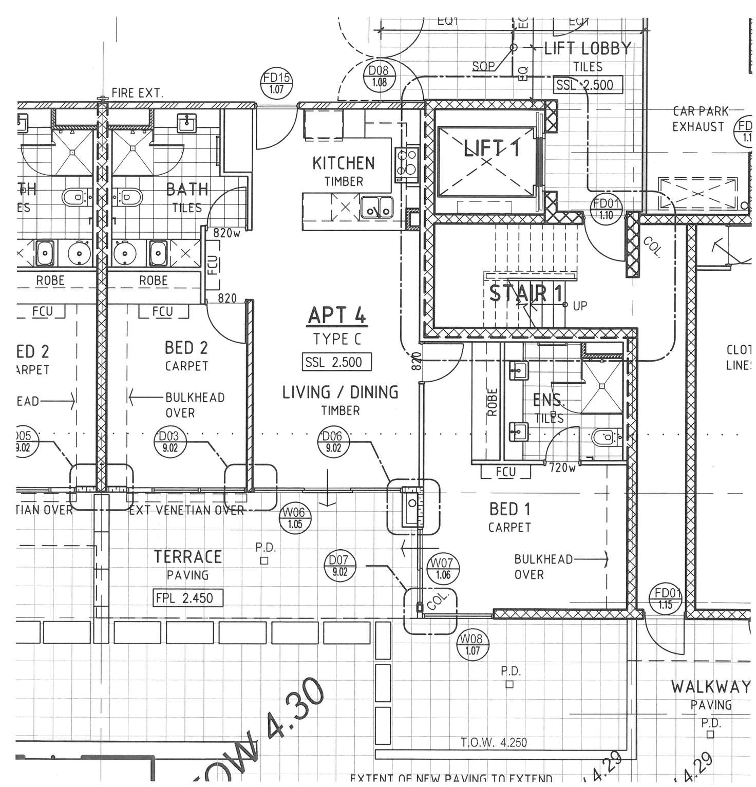 Floorplan of Homely apartment listing, 4/1 Bristol Lane, Mindarie WA 6030