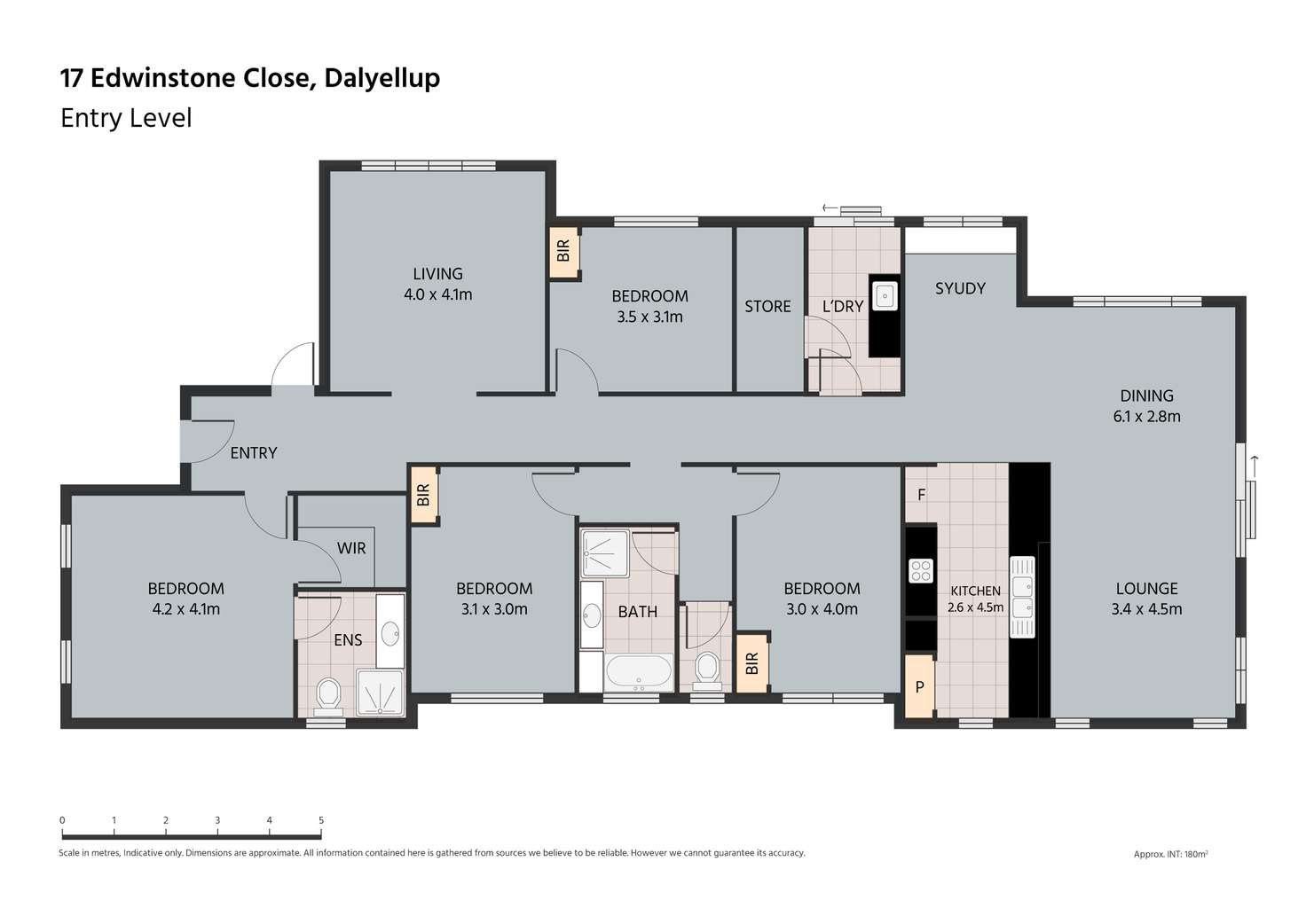 Floorplan of Homely house listing, 17 Edwinstone Close, Dalyellup WA 6230