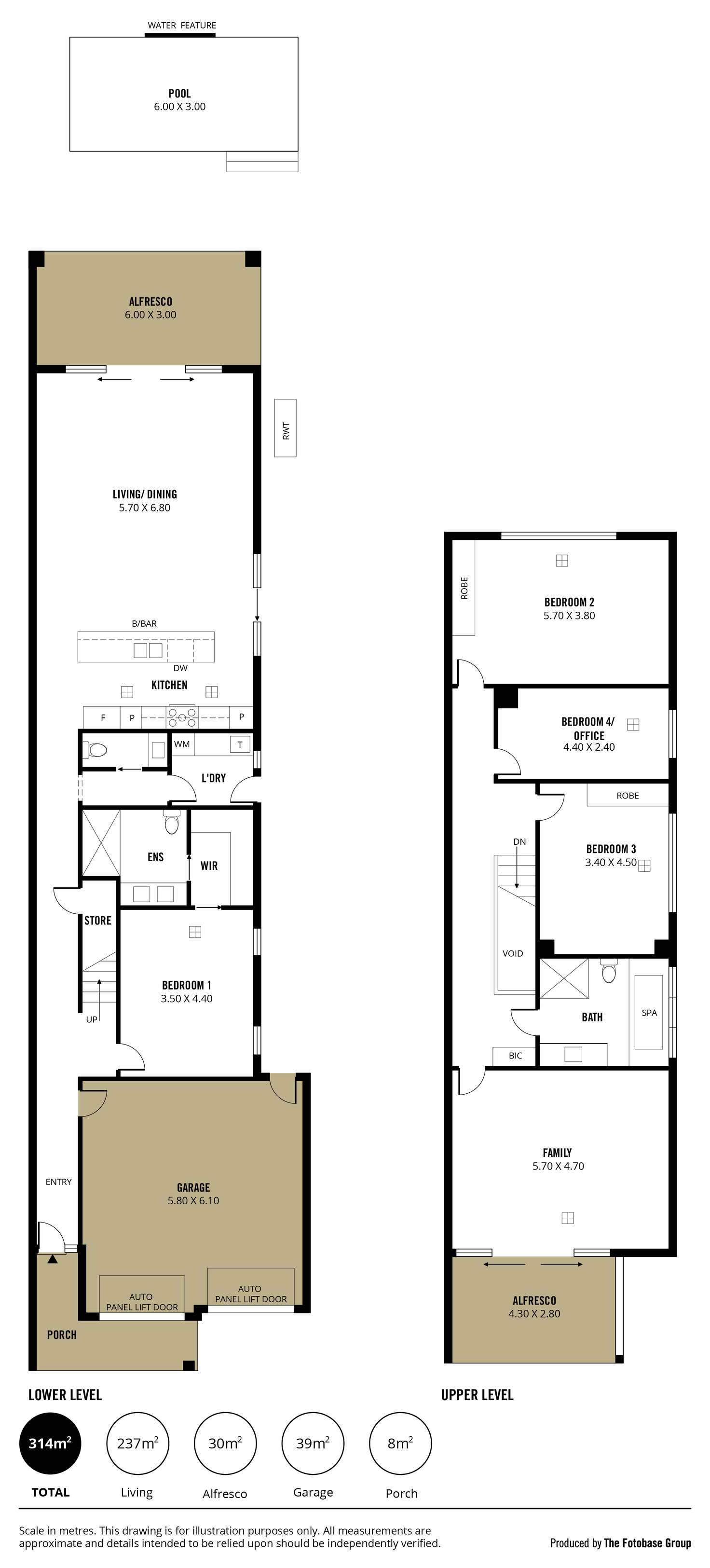 Floorplan of Homely house listing, 46A Stanley Street, Glengowrie SA 5044