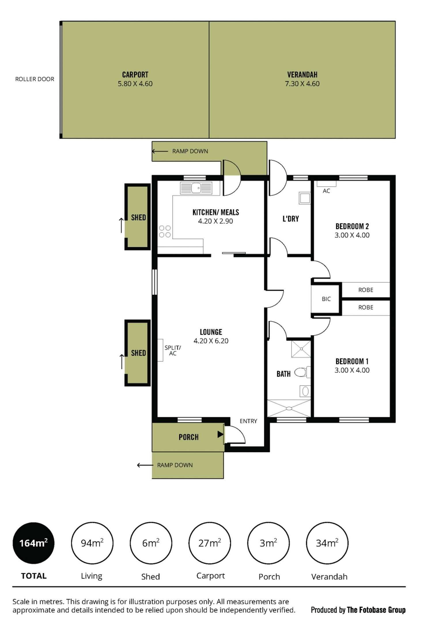 Floorplan of Homely house listing, 4 Advance Court, Noarlunga Downs SA 5168