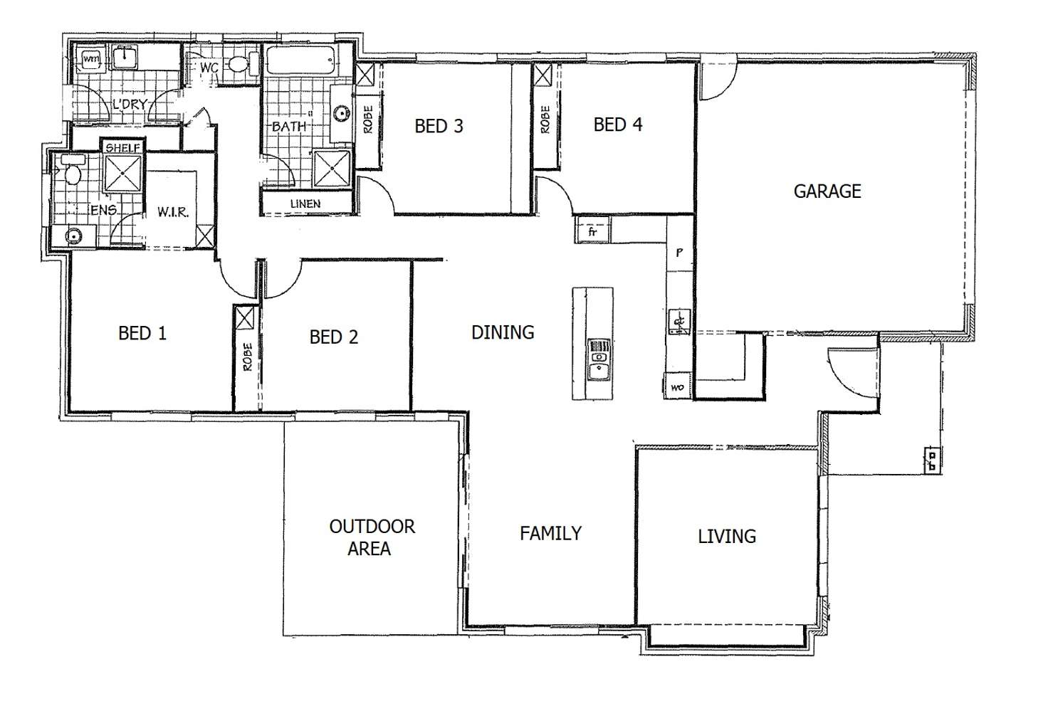 Floorplan of Homely house listing, 3 Vanessa Crescent, Cotswold Hills QLD 4350