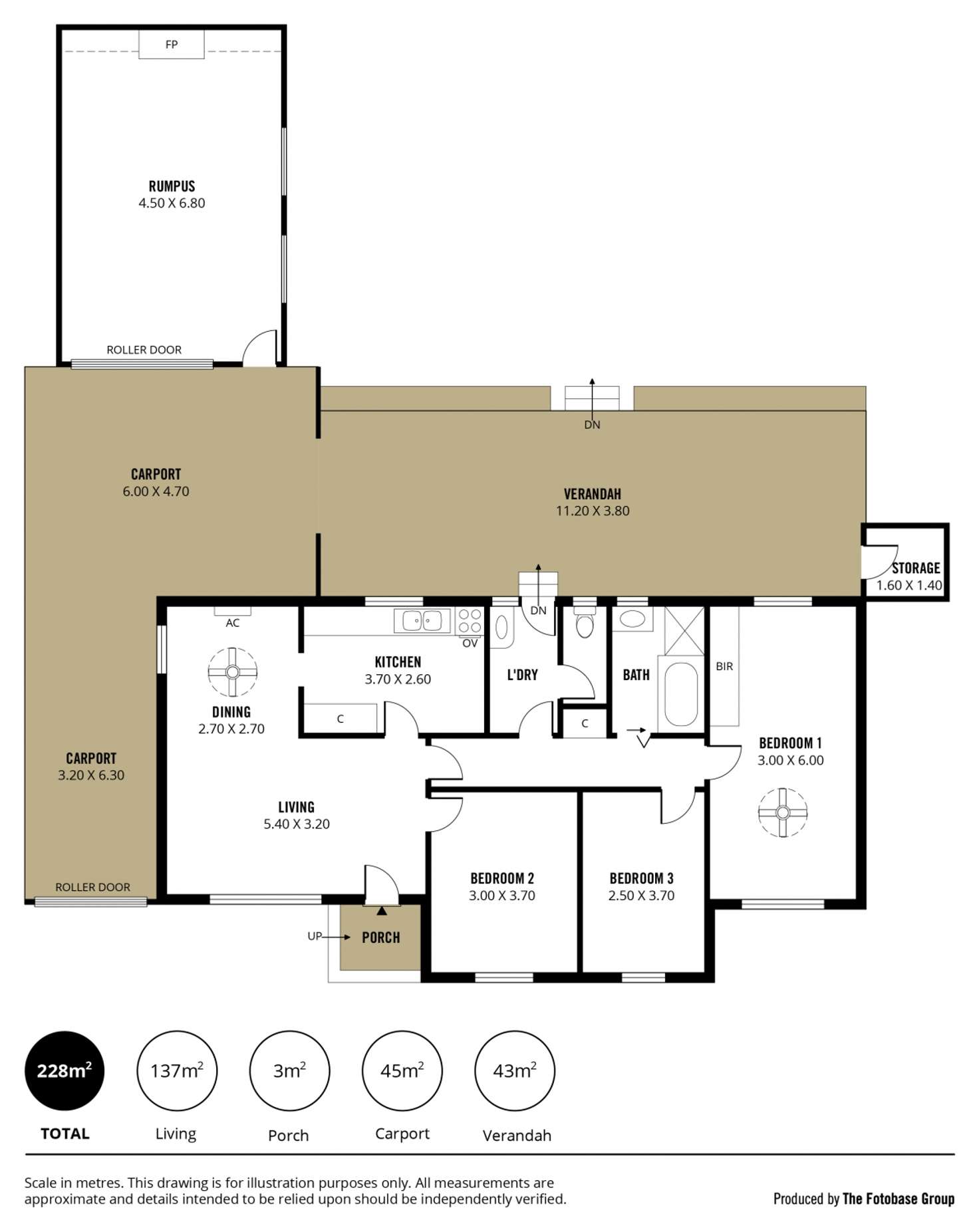 Floorplan of Homely house listing, 12 Elizabeth Road, Christie Downs SA 5164
