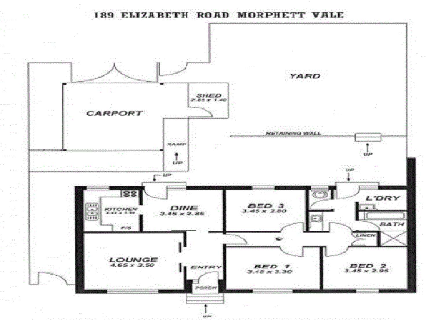 Floorplan of Homely house listing, 189 Elizabeth Road, Morphett Vale SA 5162