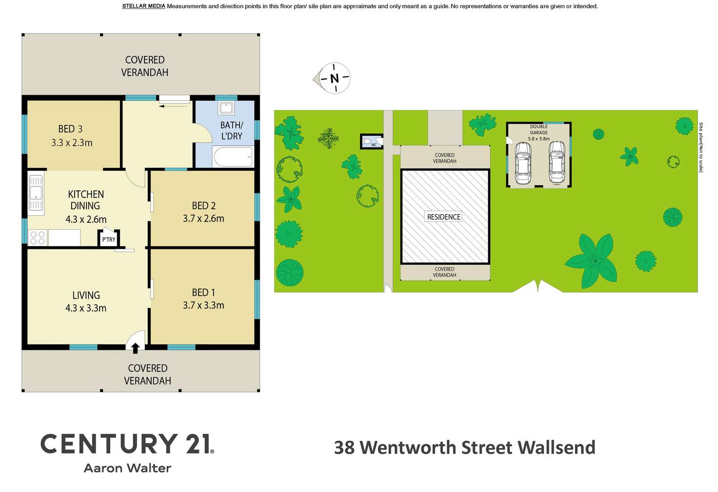 Floorplan of Homely house listing, 38 Wentworth Street, Wallsend NSW 2287